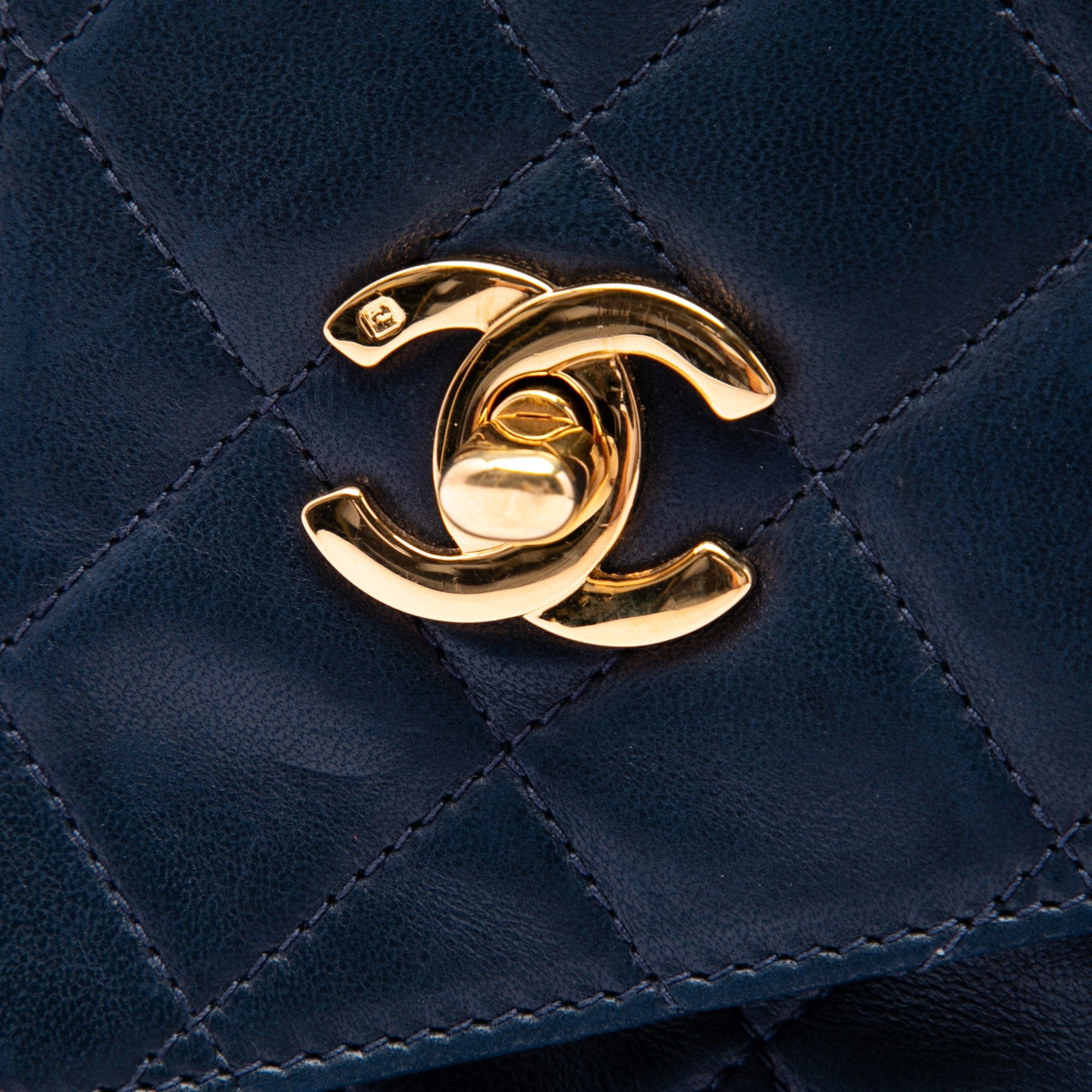 Chanel CC Quilted Lambskin Tassel Camera Bag
