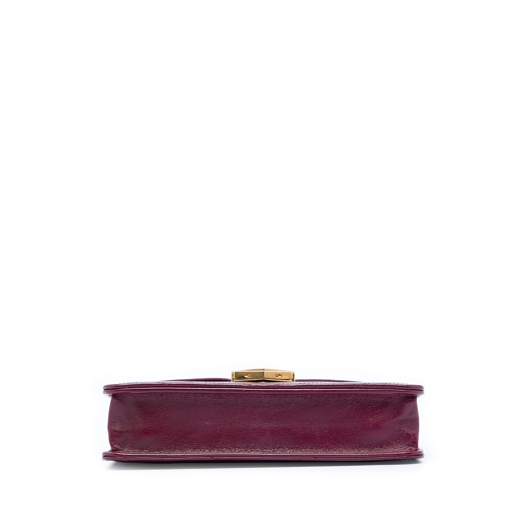 Chanel Chevron Calfskin Medal Wallet On Chain