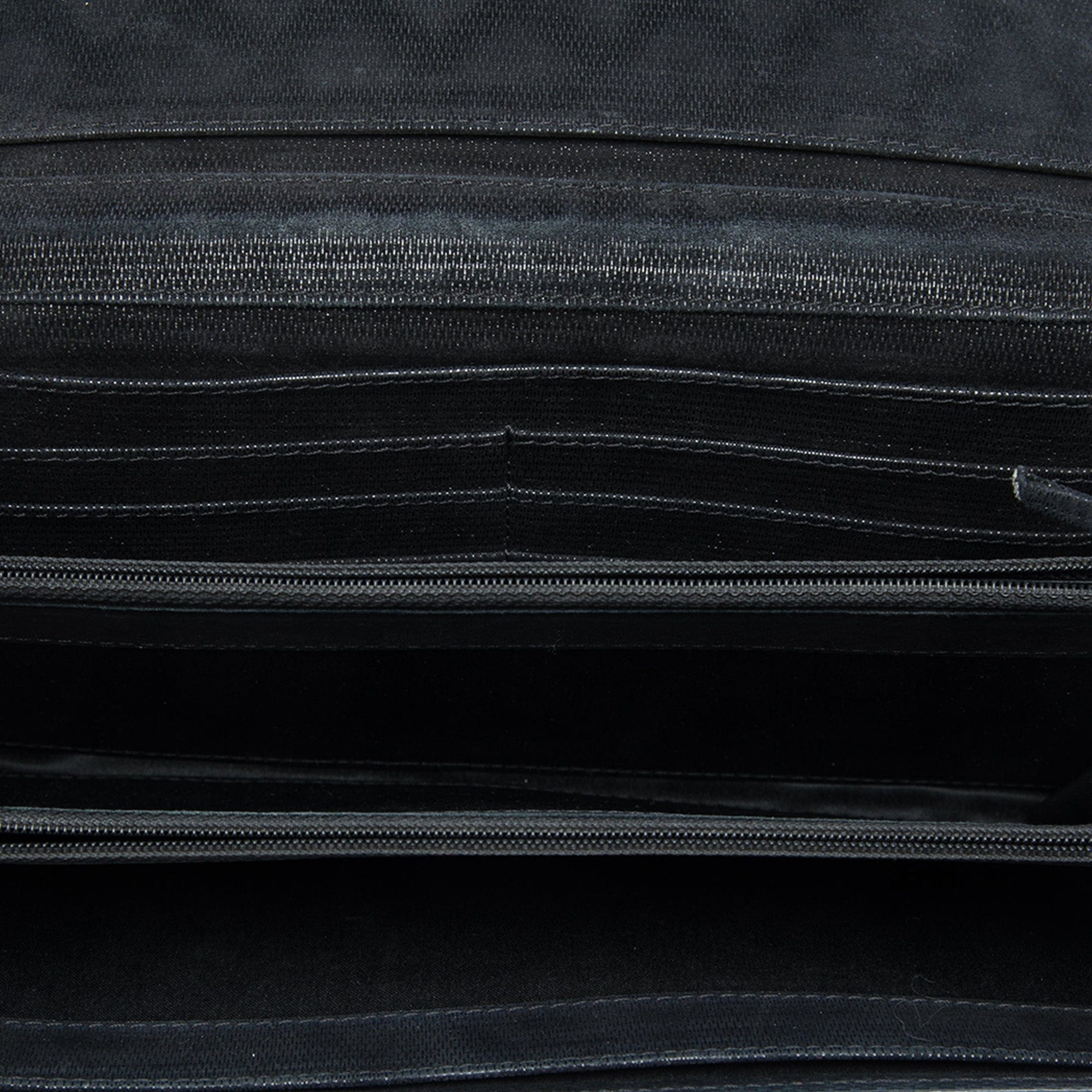 Chanel CC Quilted Iridescent Fabric East West Flap