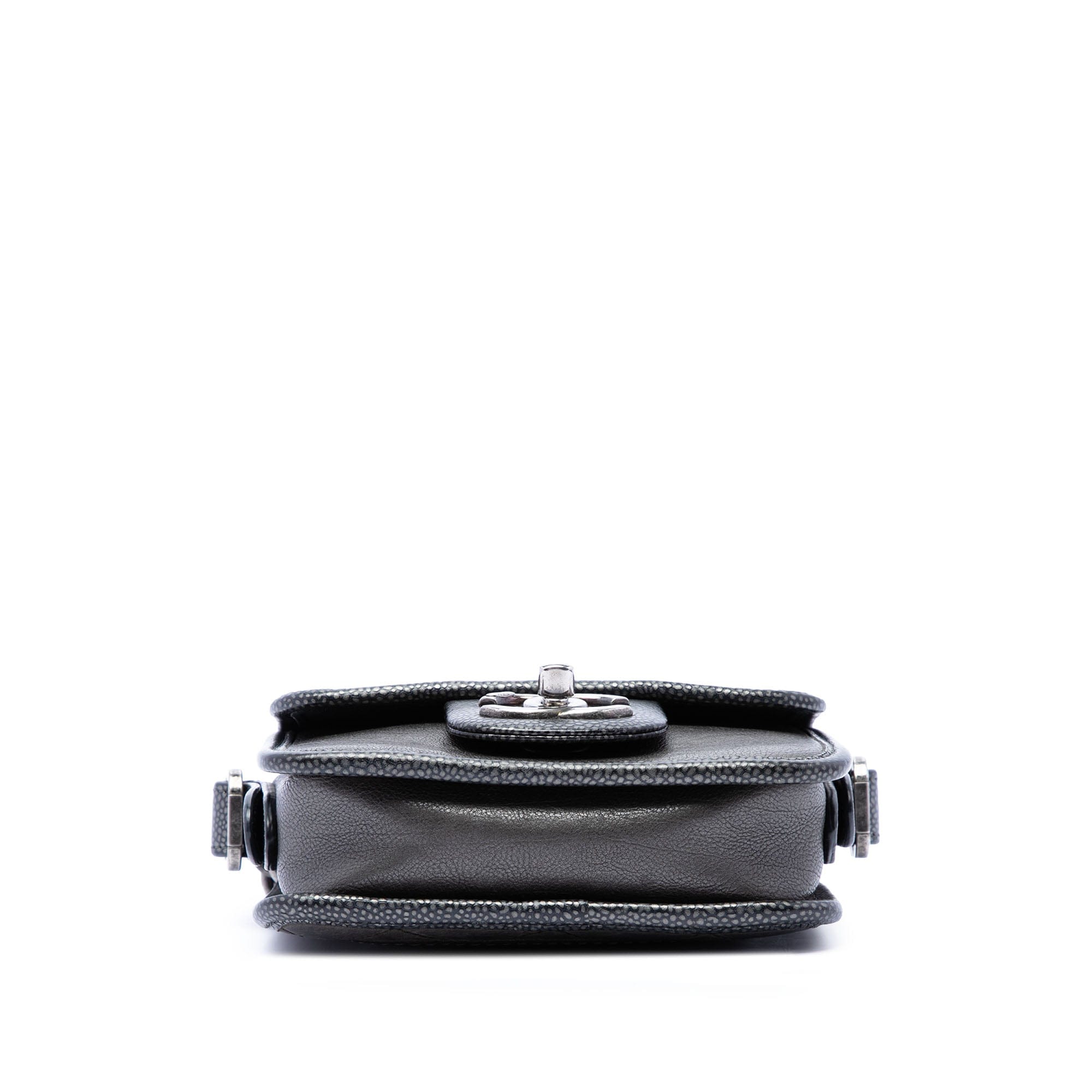 Chanel Paris Bombay Mini Quilted Iridescent Calfskin Back to School Single Flap