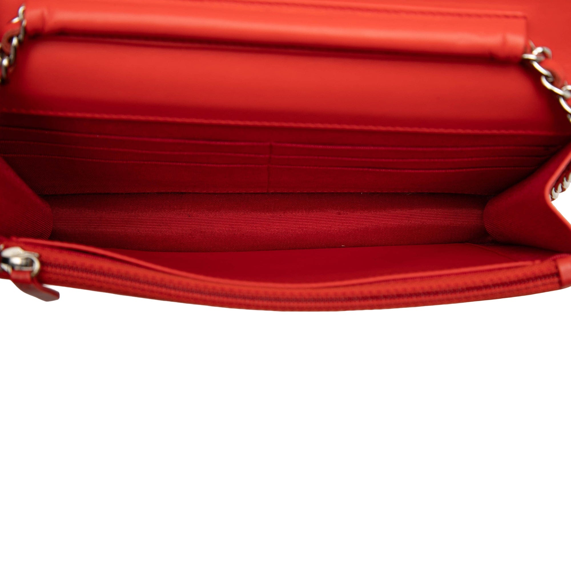 Chanel CC Patent Wallet on Chain