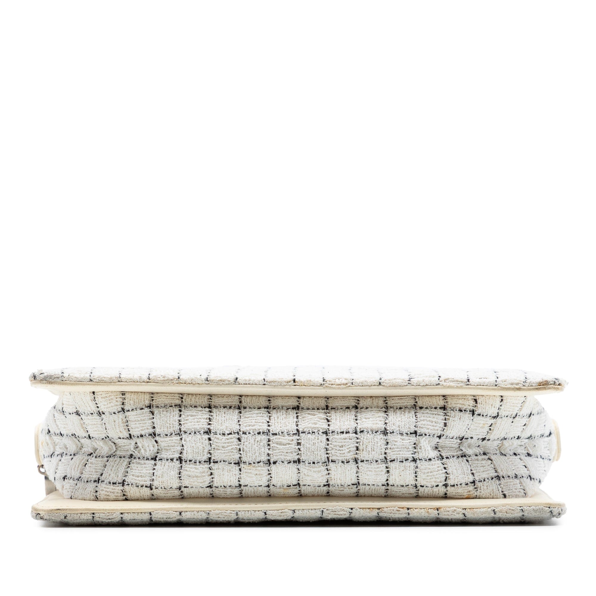 Chanel Tweed and Resin Zipped Shopping Bag