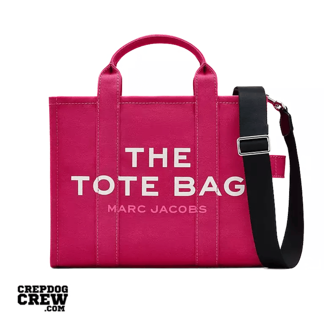 Marc Jacobs The Canvas Medium Tote Bag raspberry pinka