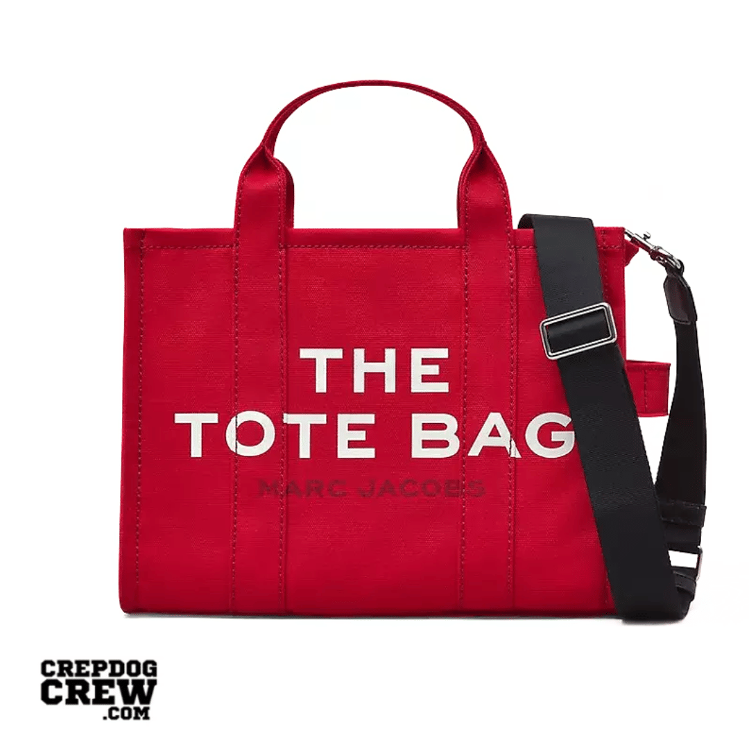 Marc Jacobs The Canvas Medium Tote Bag true red