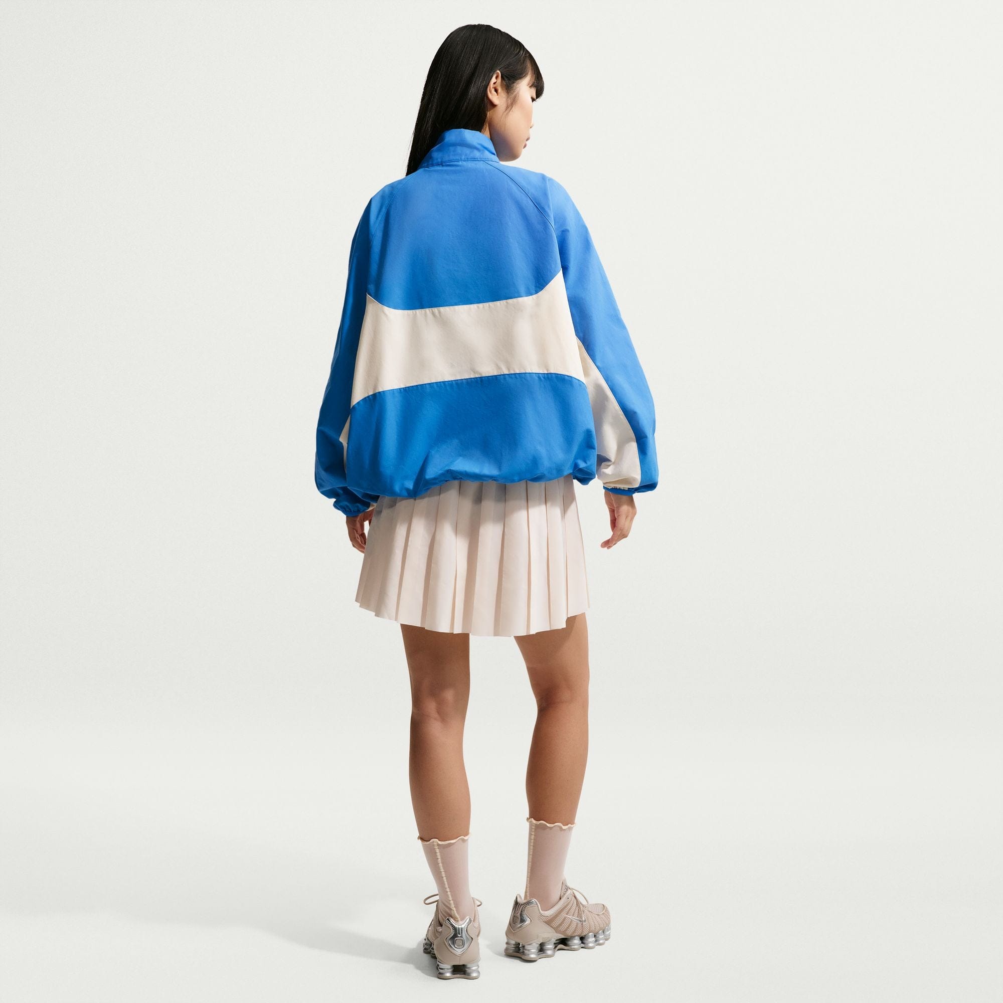 Nike Womens Nike Sportswear Mid - Rise Pleated Skirt Chalk