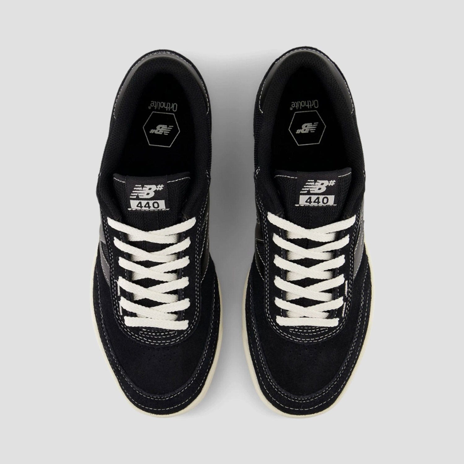 New Balance Numeric 440 V2 Skate Shoes Black / Sea Salt