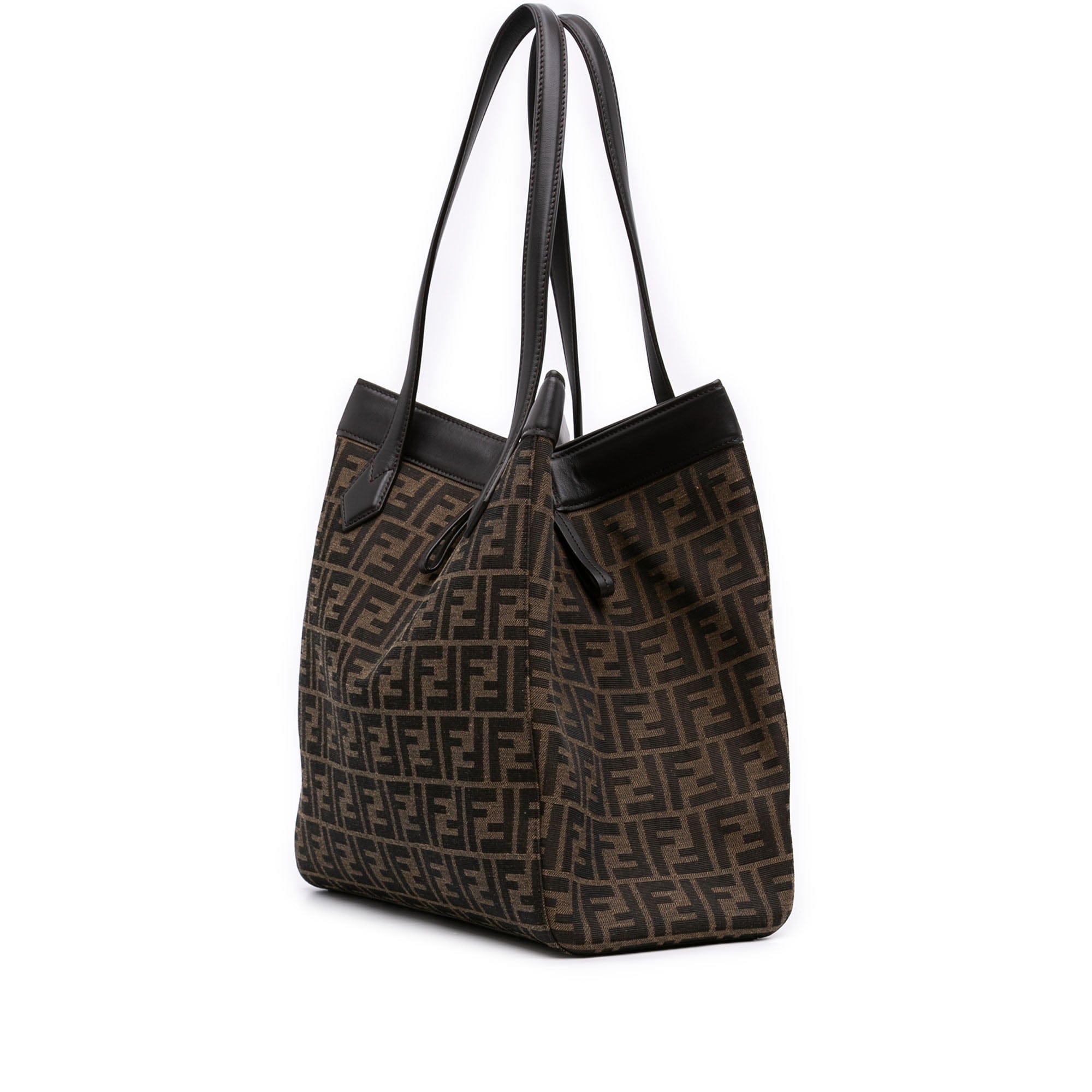 Fendi Large Zucca Canvas Origami Tote