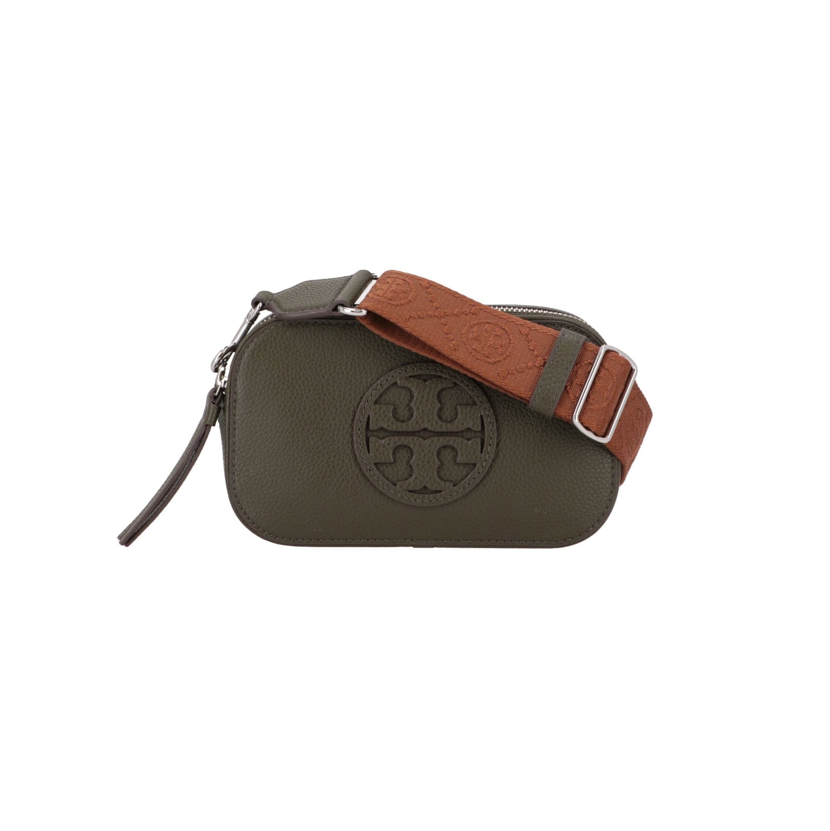 Tory Burch Womens Dark Olive Crossbody