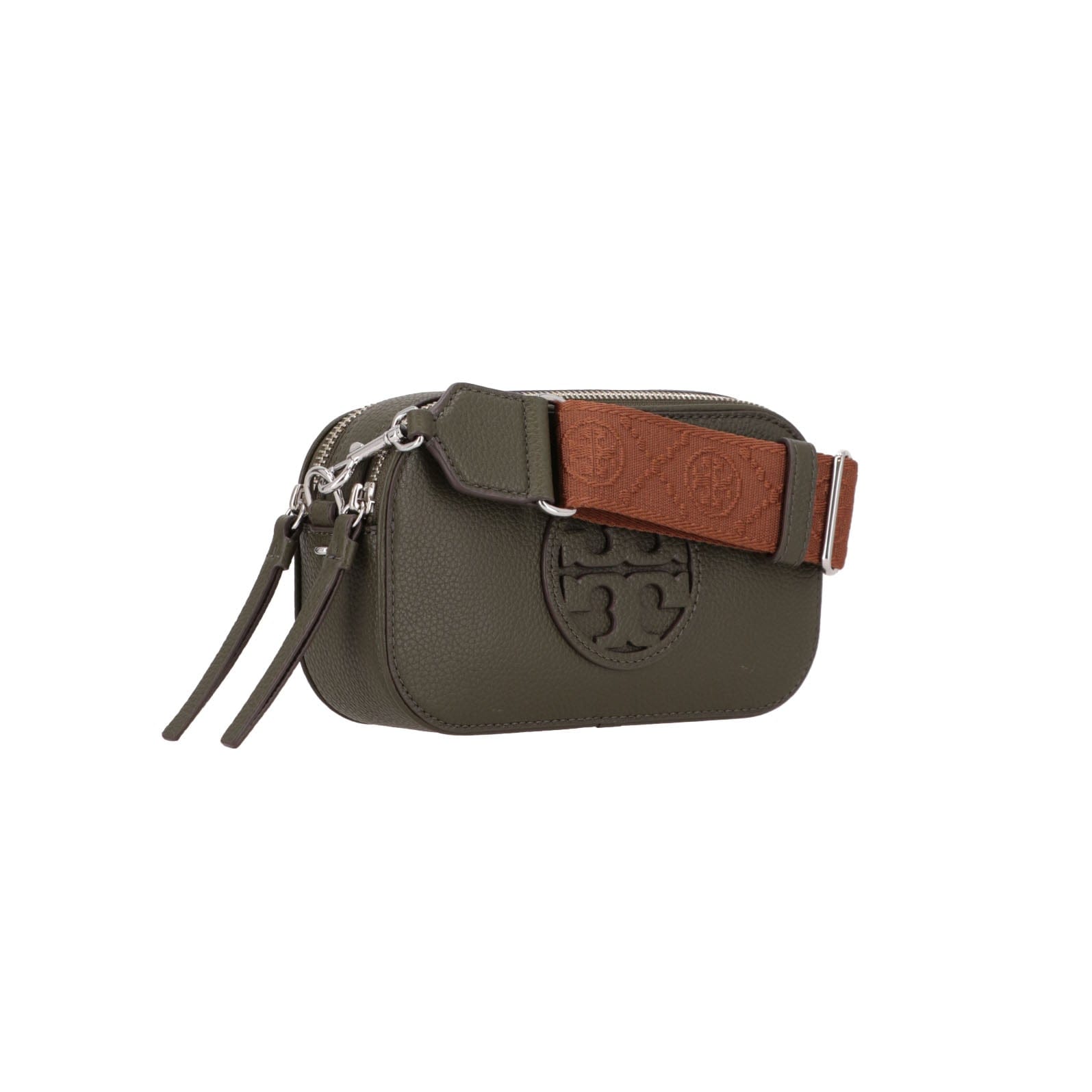 Tory Burch Womens Dark Olive Crossbody