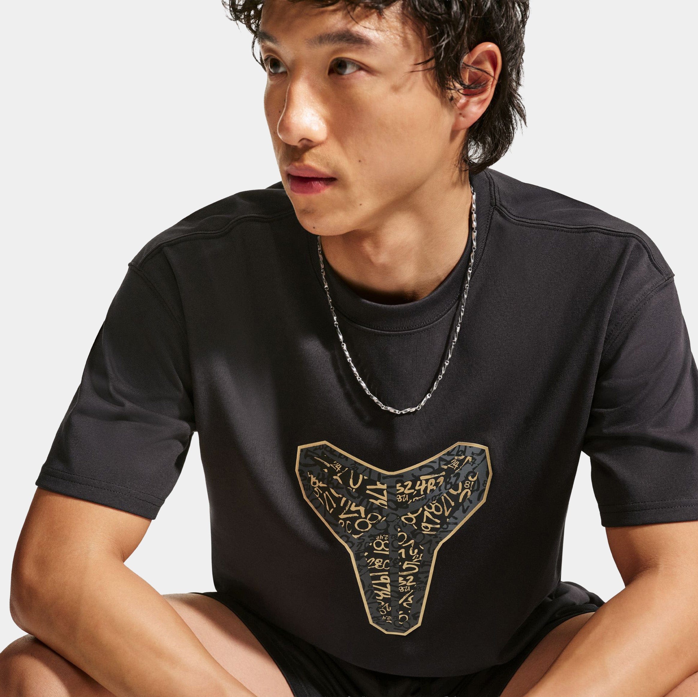 Nike Kobe Mamba Day Dri Fit Mens Short Sleeve Shirt (Black)
