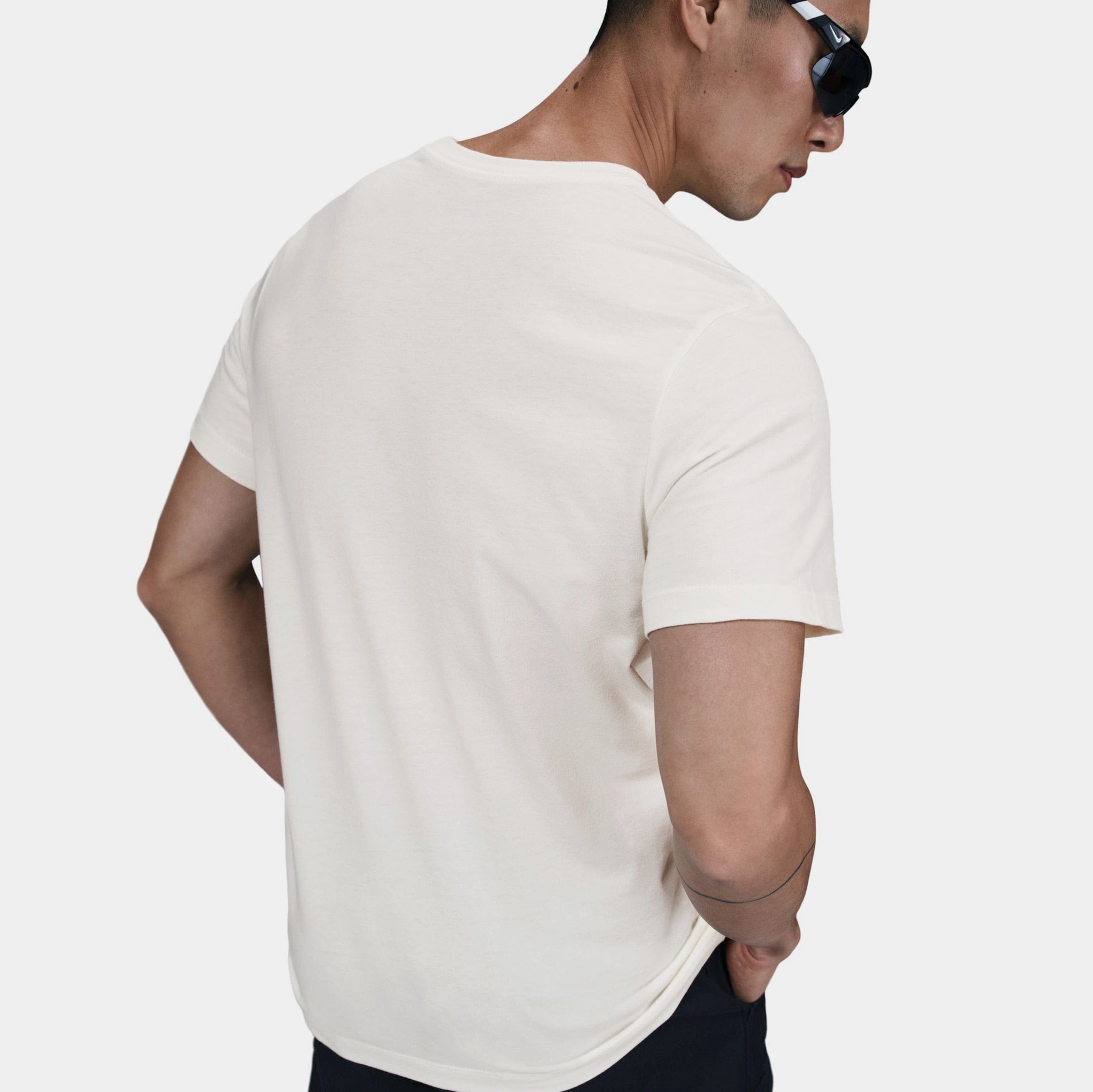 Nike NSW Just Do It Mens Short Sleeve Shirt (Sail)