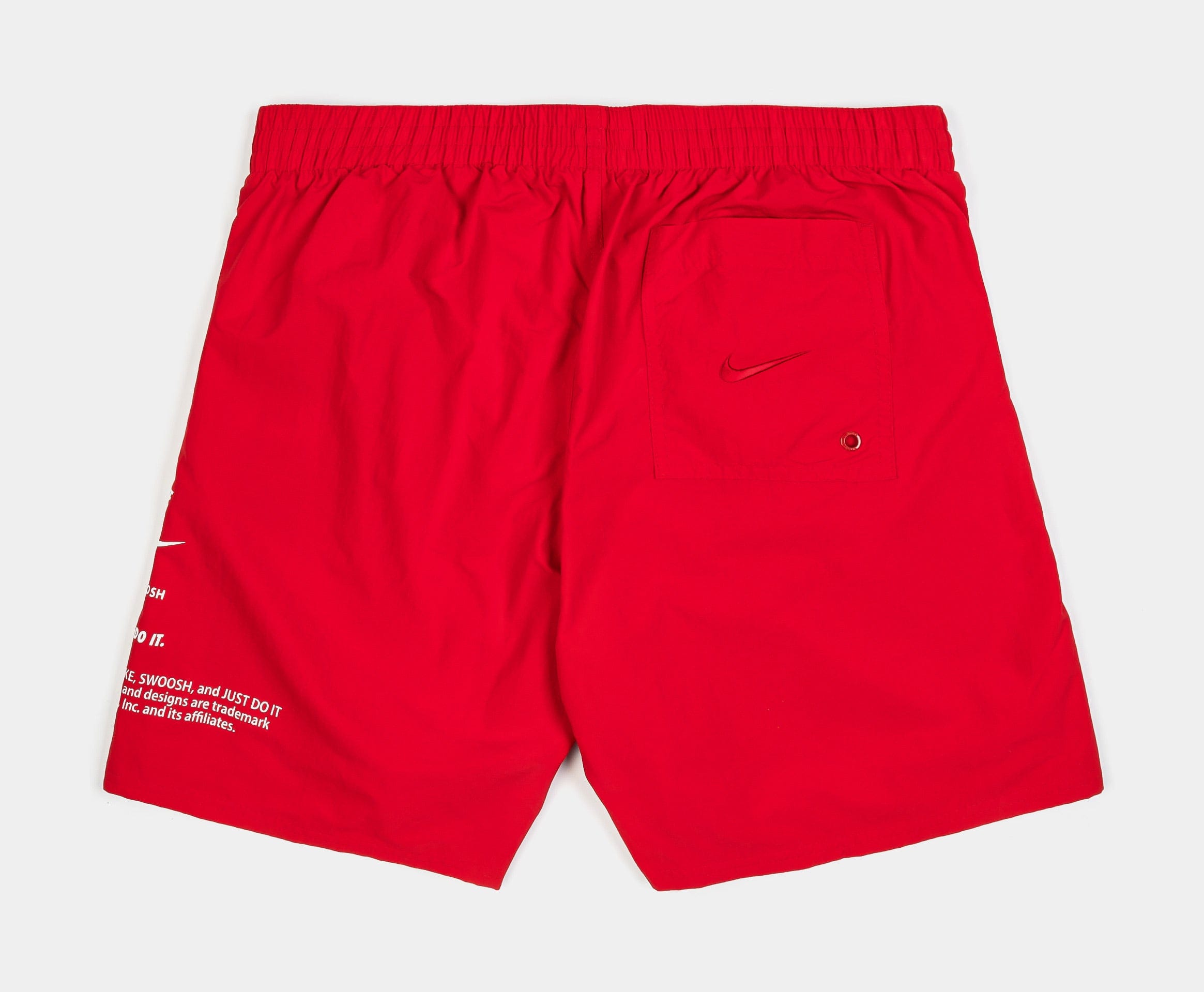 Nike Swim Breaker Fully Lined Volley 7" Mens Shorts (Red/White)