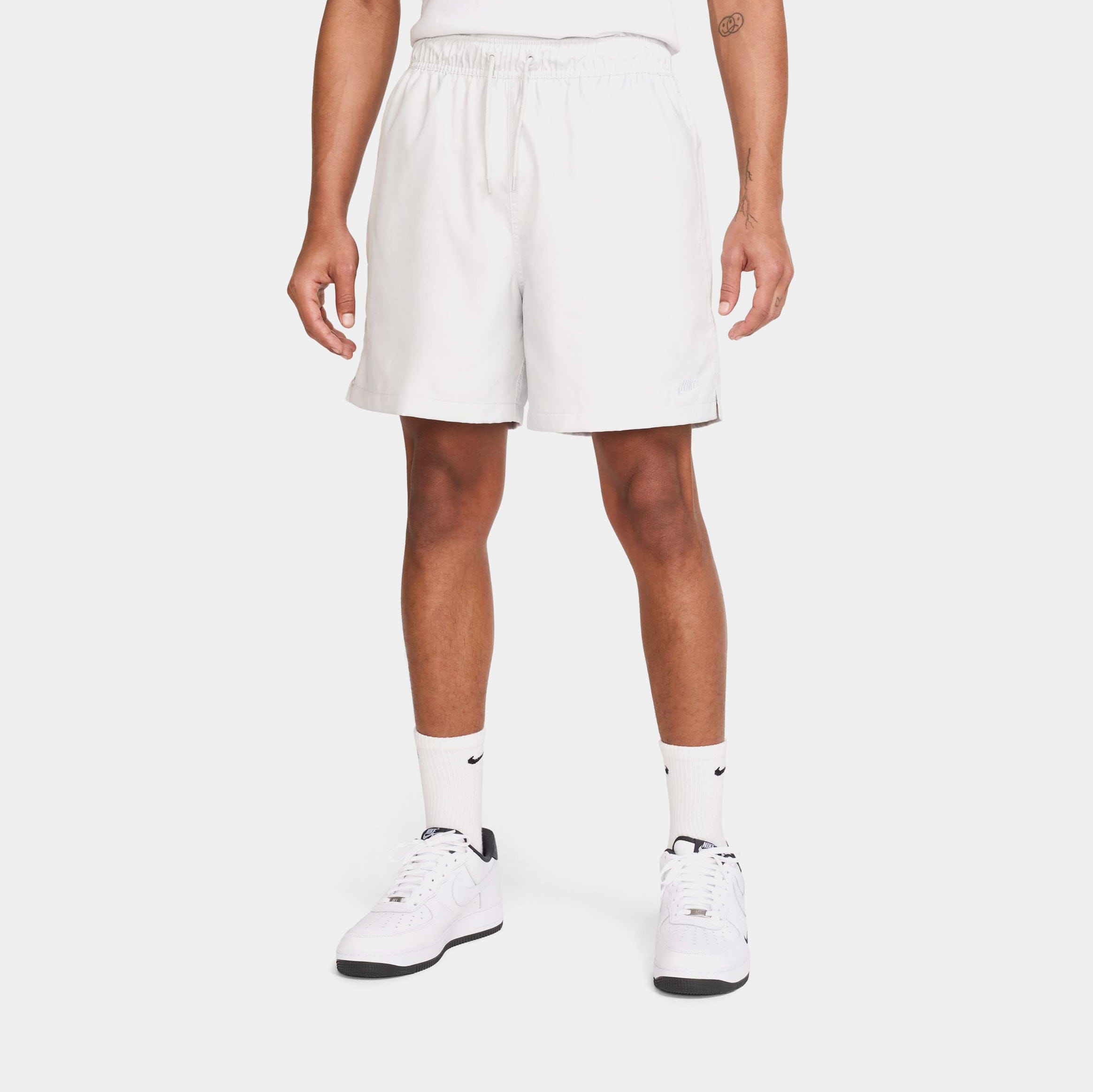 Nike Club Flow Woven Mens Shorts (Photon Dust/White)
