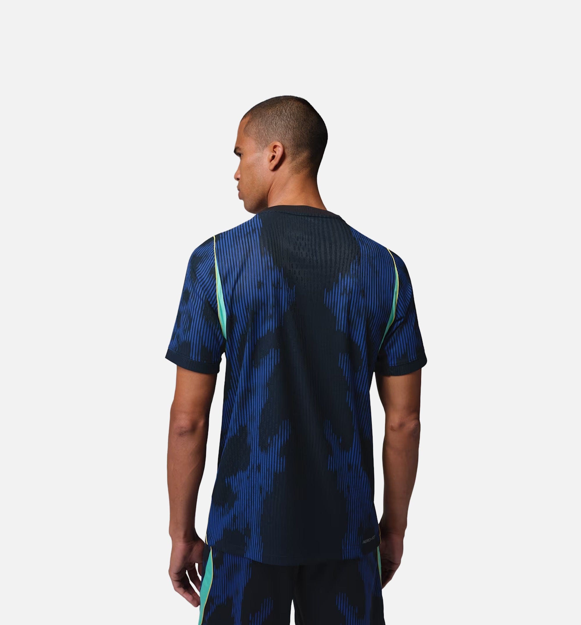 Nike Brazil 2026 Match Away Aero Fit Soccer Authentic Mens Jersey - Old Royal/Black