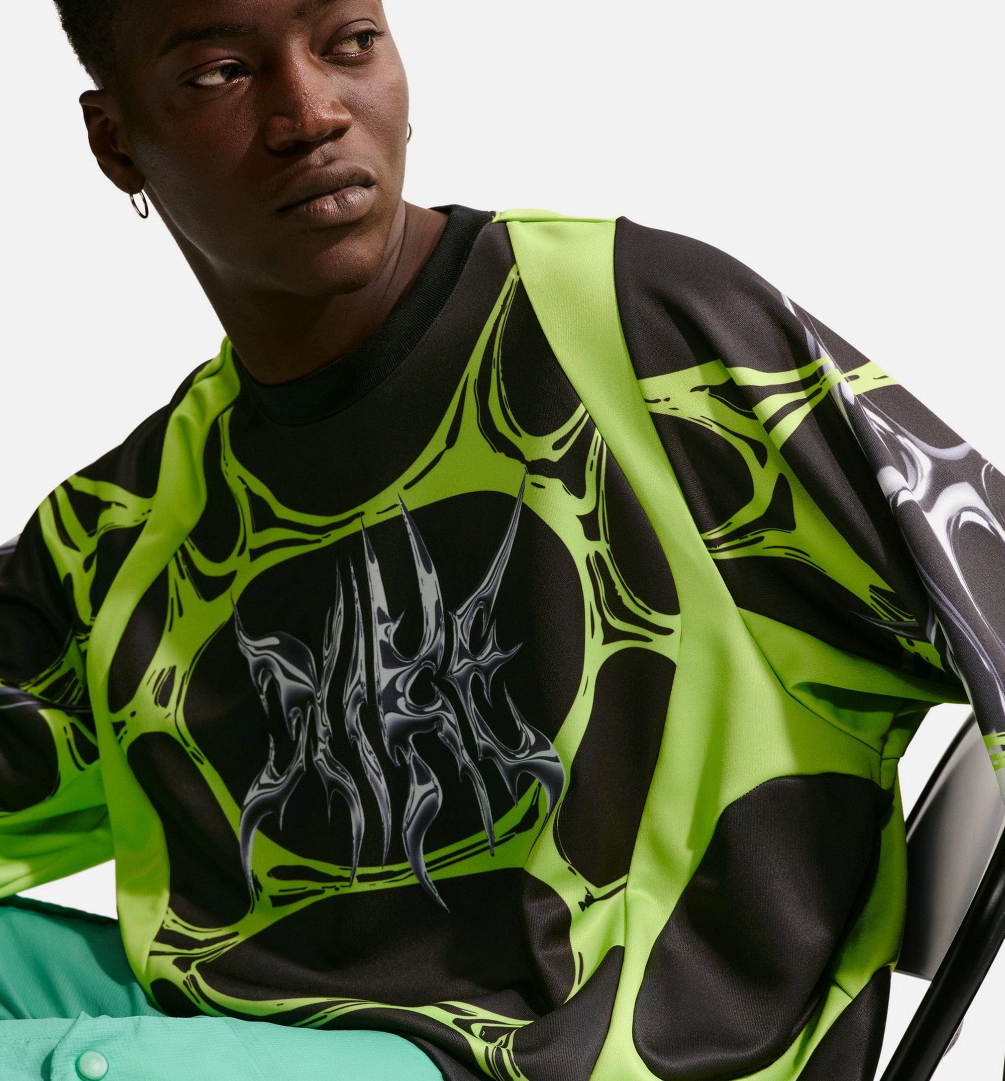 Nike Project F.R.O.G Jelly Cage Mens Jersey - Black/Volt Ice