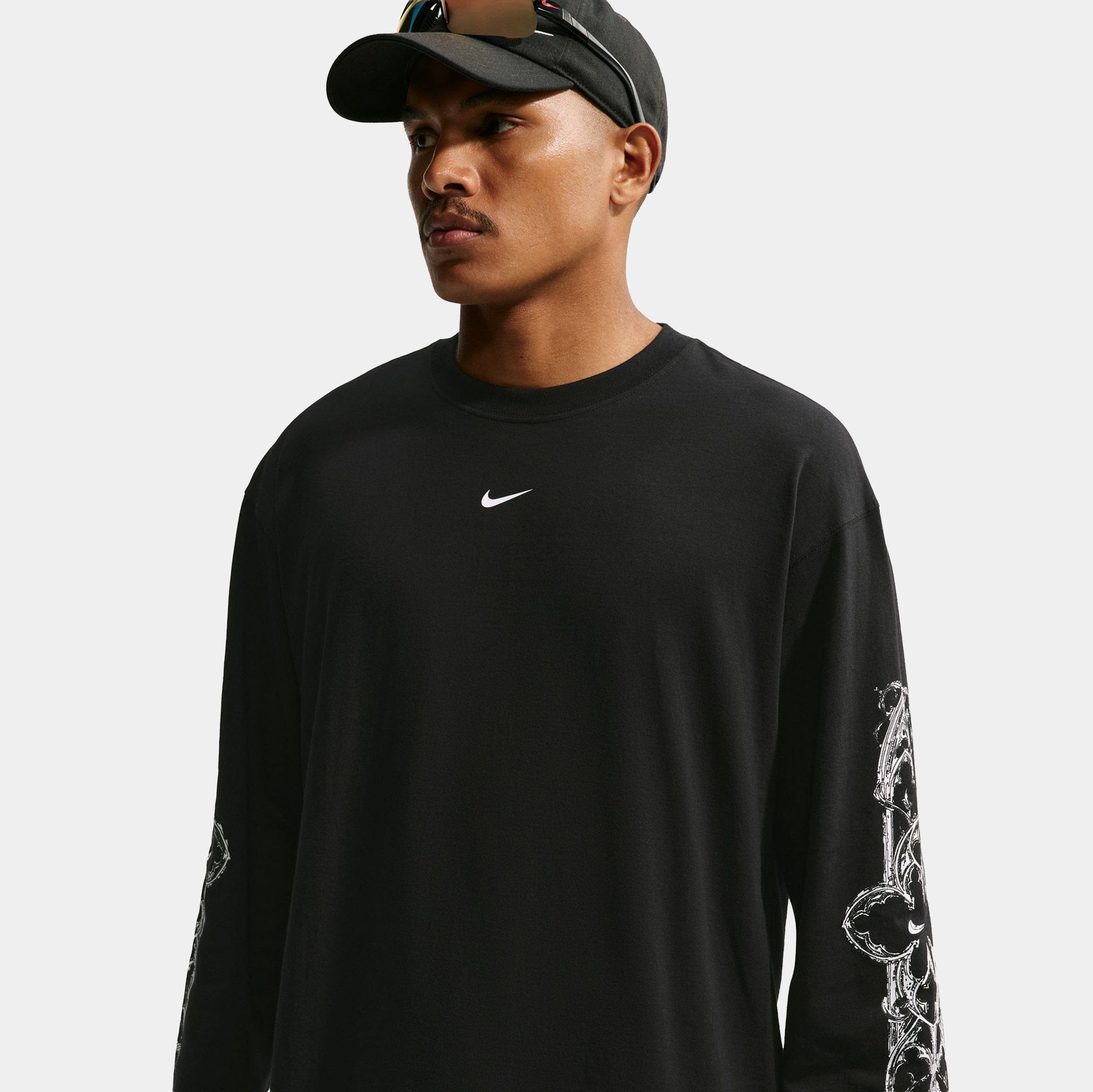 Nike Sportswear Max 90 Mens Long Sleeve Shirt (Black)
