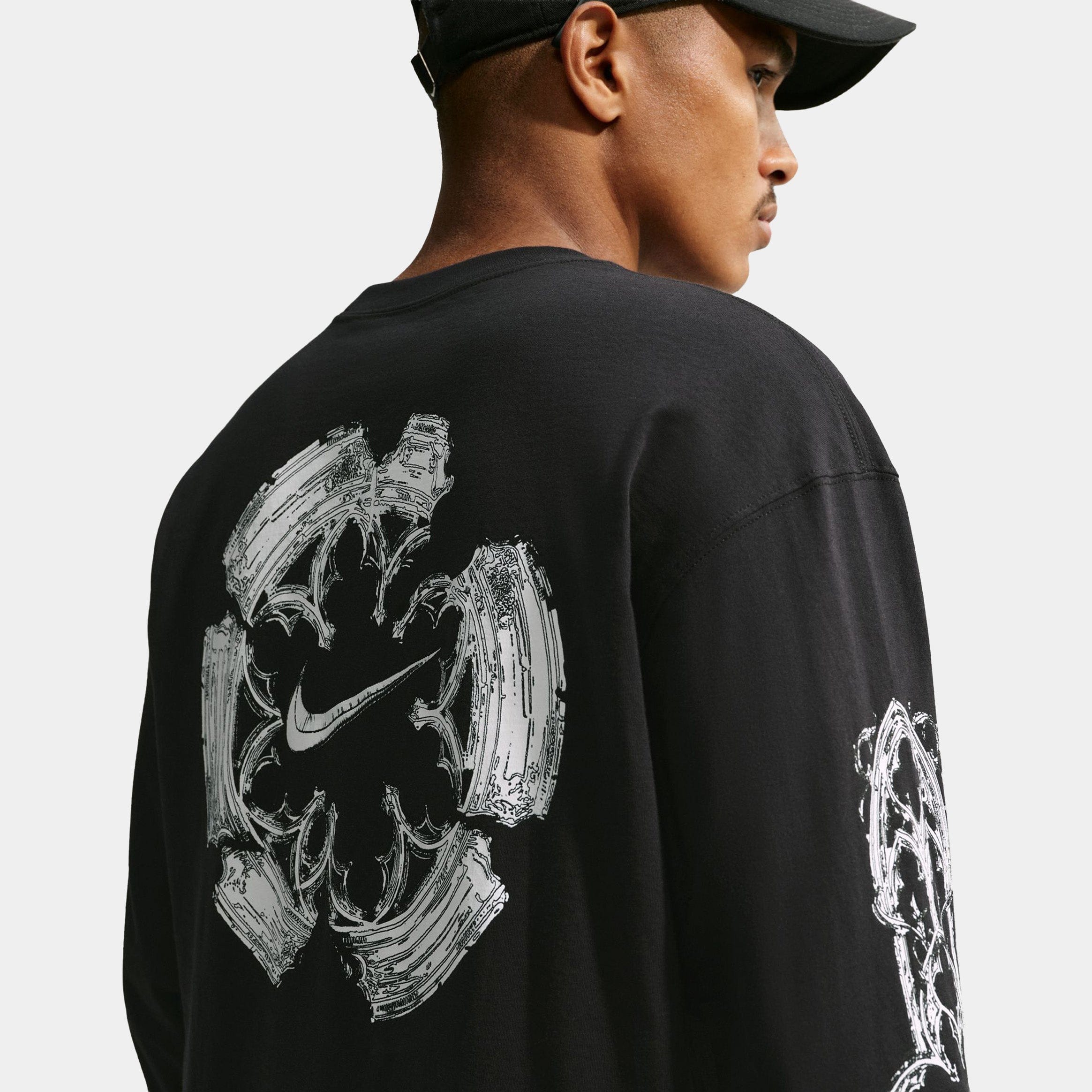 Nike Sportswear Max 90 Mens Long Sleeve Shirt (Black)