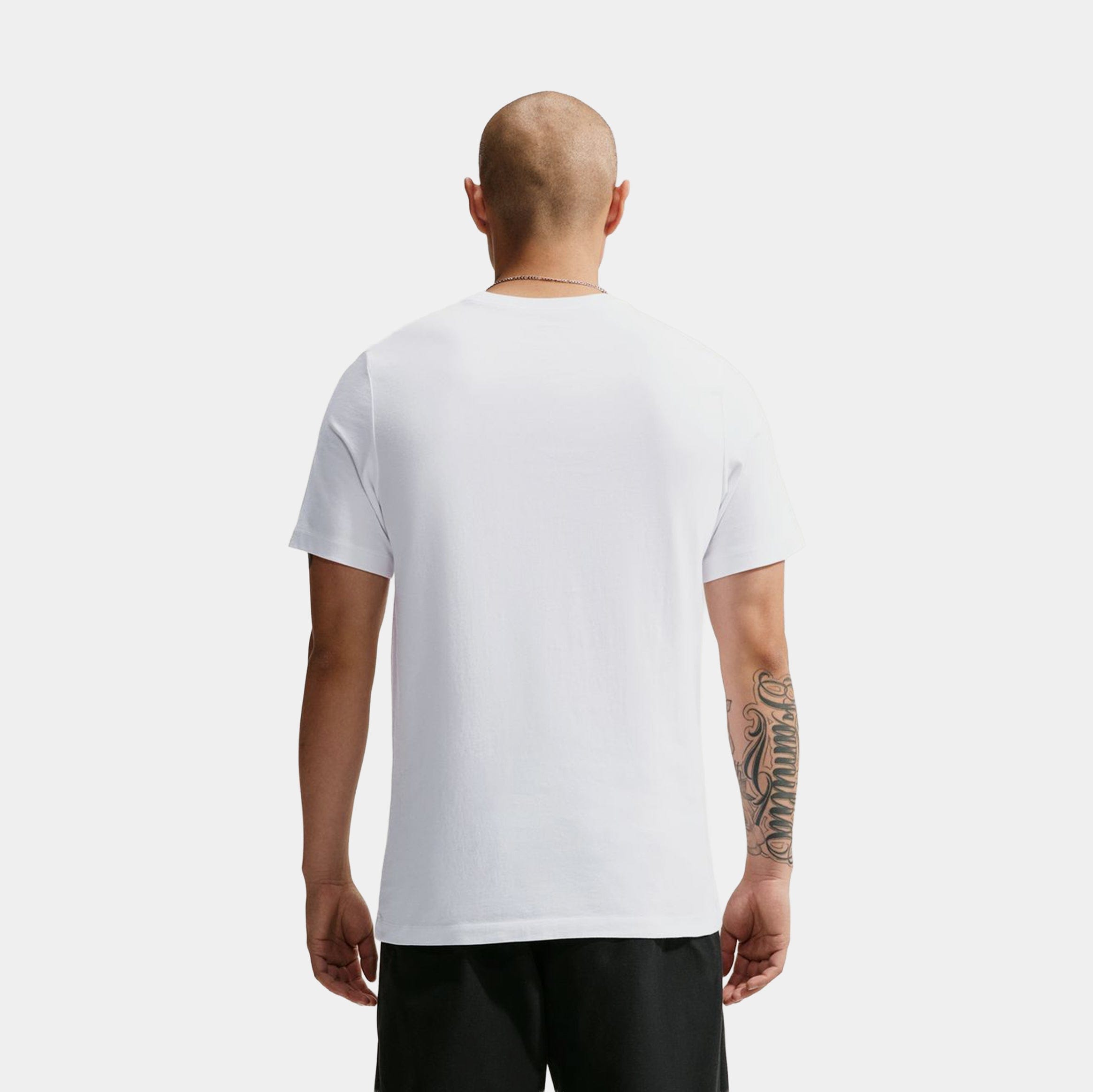 Nike Sportswear Mens Short Sleeve Shirt (White/Black)