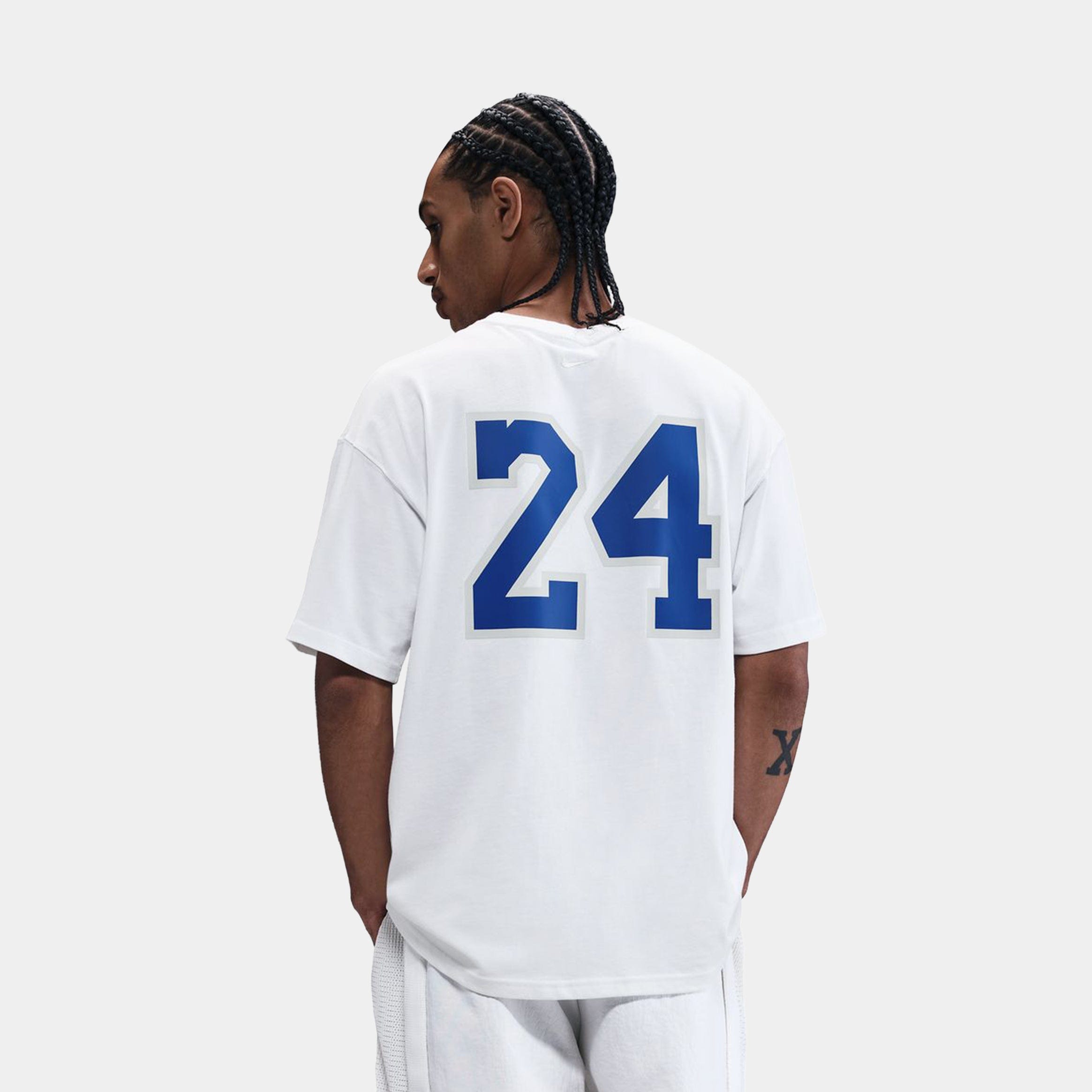 Nike Kobe Max90 Mens Short Sleeve Shirt (White)