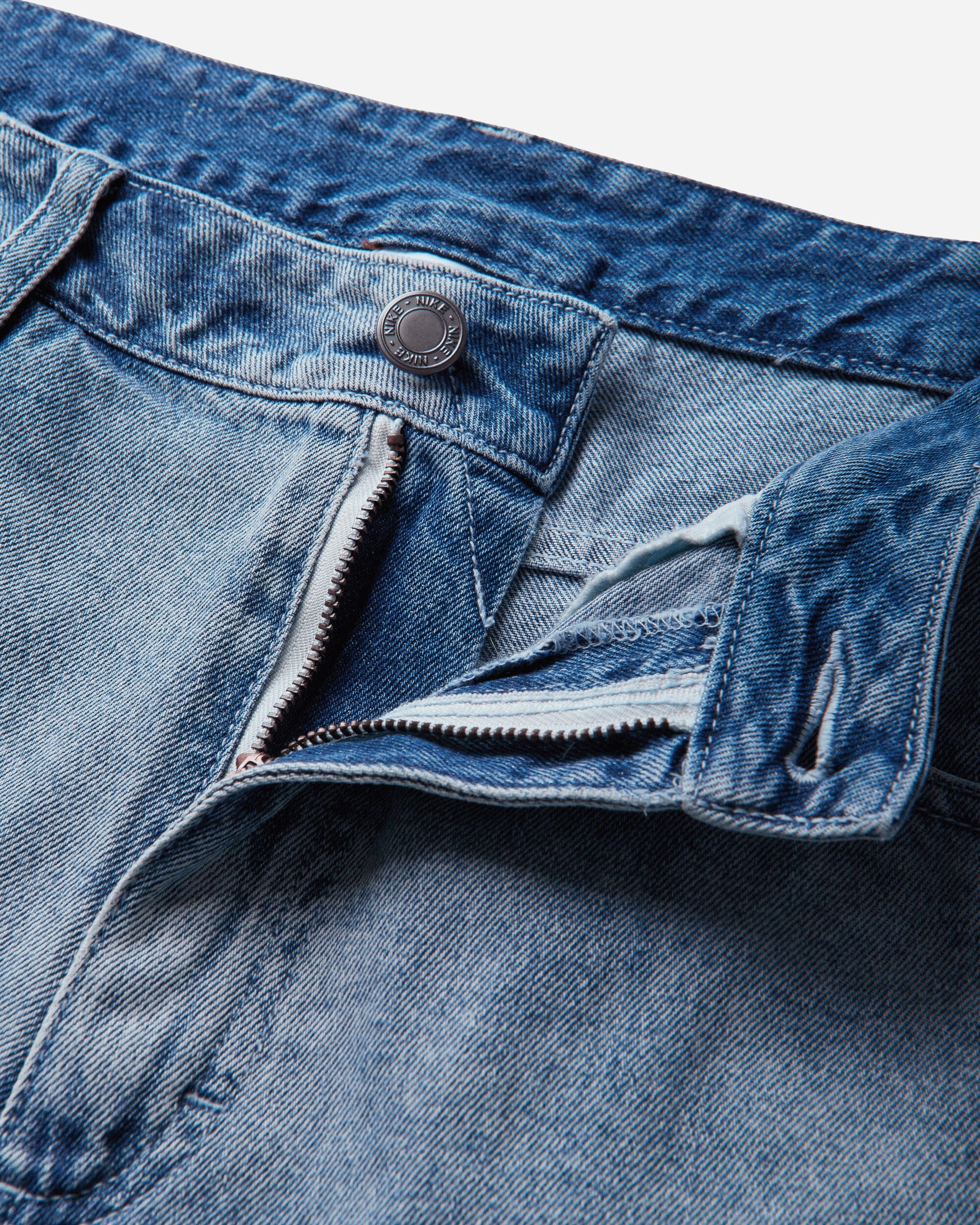 Nike Men's Your Message Here Denim Shorts Blue Denim