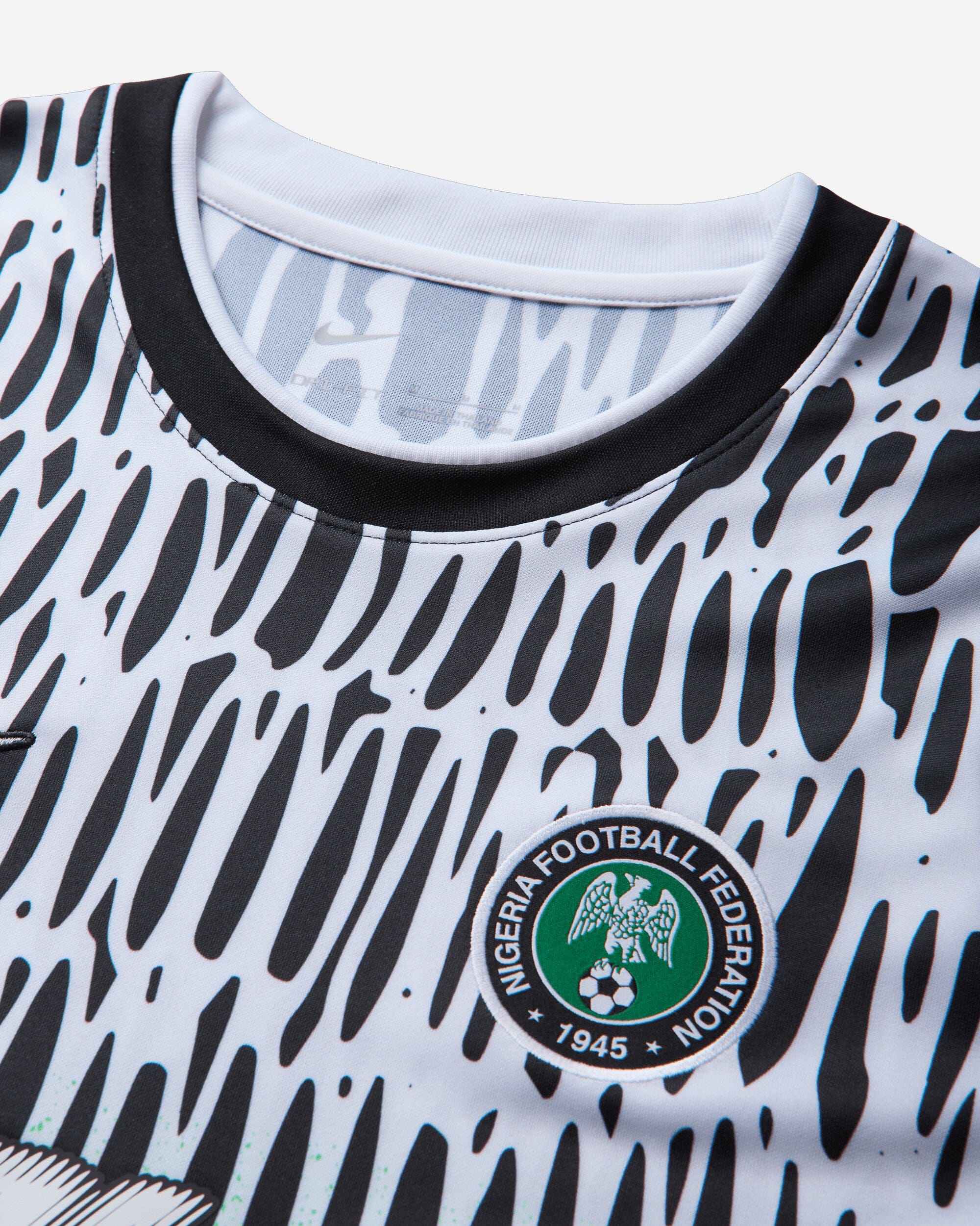 Nike Men's Nigeria x Slawn Dri - FIT Academy Pro Football T - Shirt Black / White