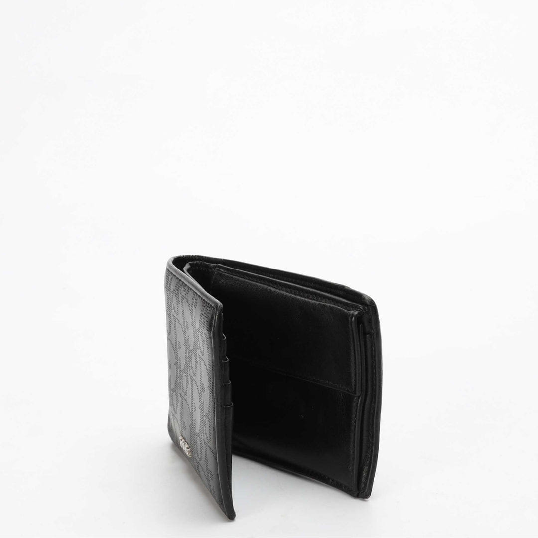 Dior Black Oblique Galaxy Leather Wallet