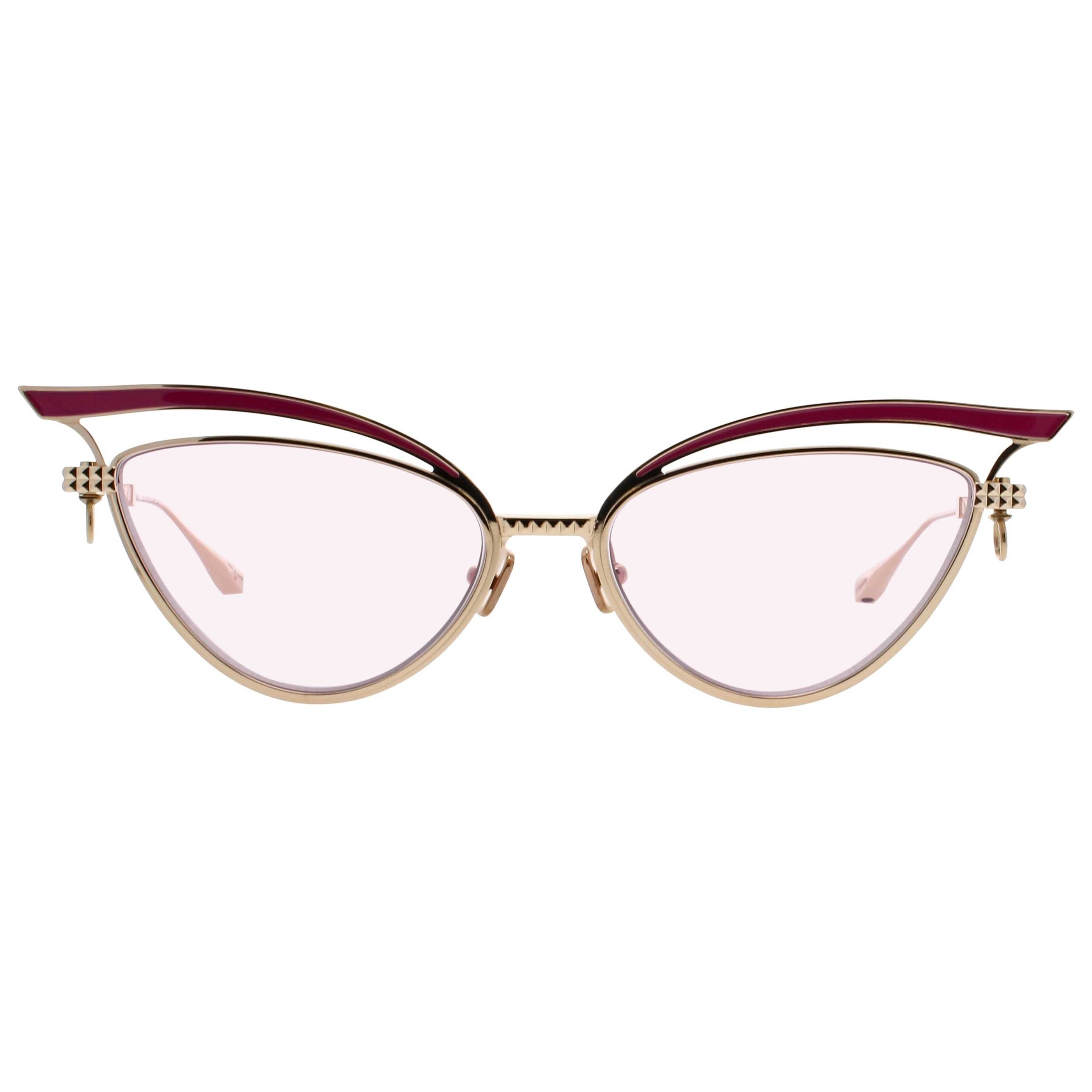 Valentino Women's Sunglasses VALENTINO - V - GLASSLINER - VLS - 118D - 55 - CA