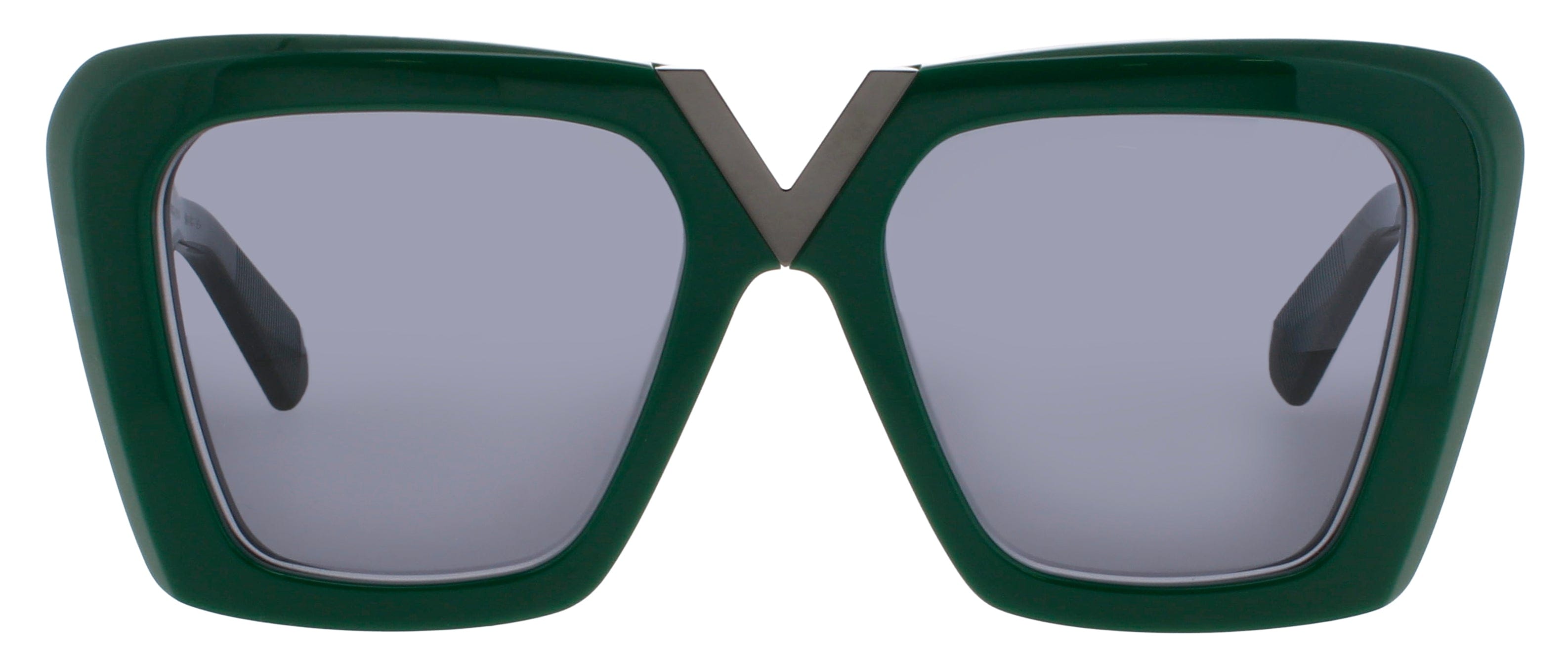 Valentino Sunglasses DARK GREEN/BLACK RHODIUM