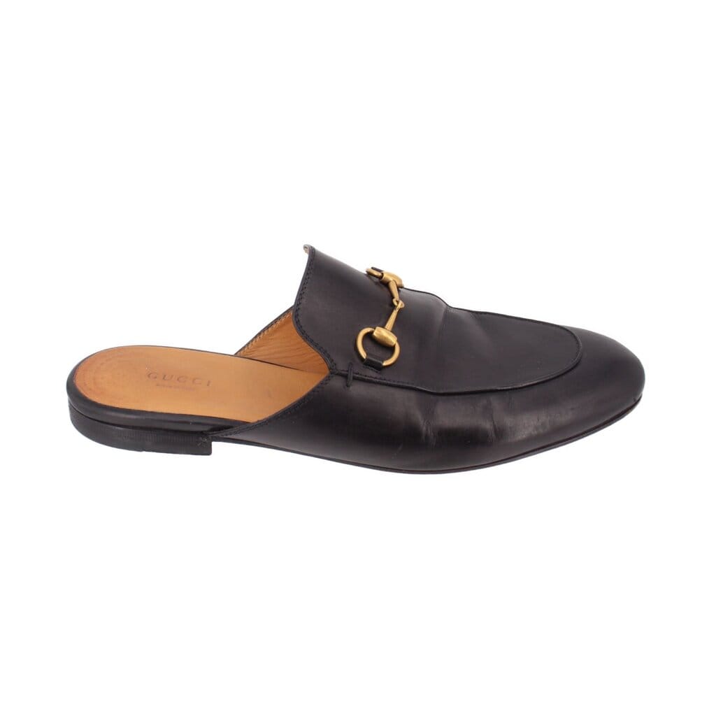 Gucci PRINCETOWN LOAFERS BLACK 39.5 EU | 9.5 US