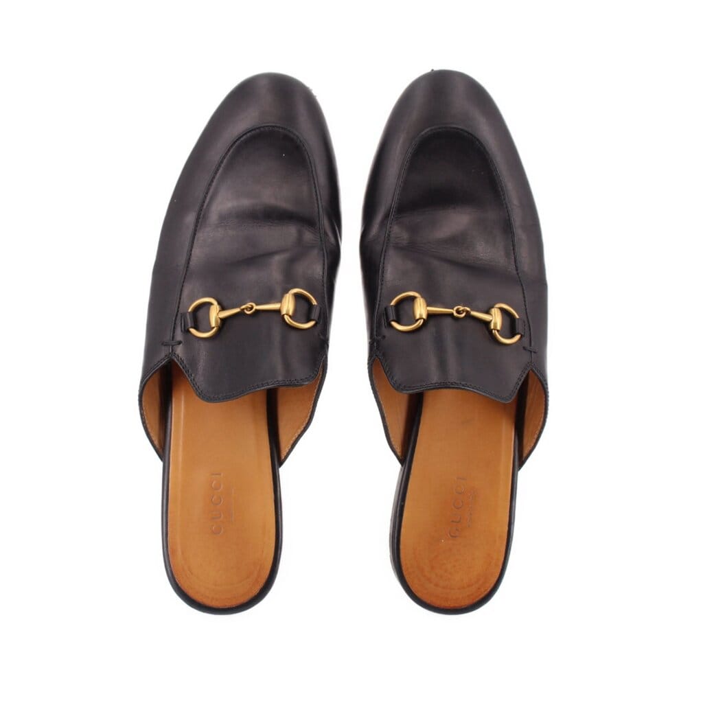 Gucci PRINCETOWN LOAFERS BLACK 39.5 EU | 9.5 US