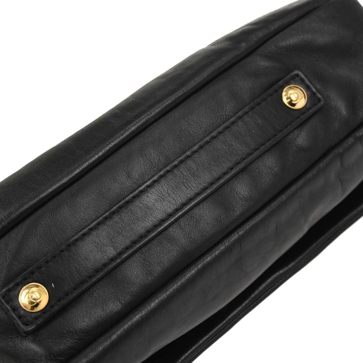 Chanel 2008 - 2009 Black Lambskin Rodeo Drive Shoulder Bag