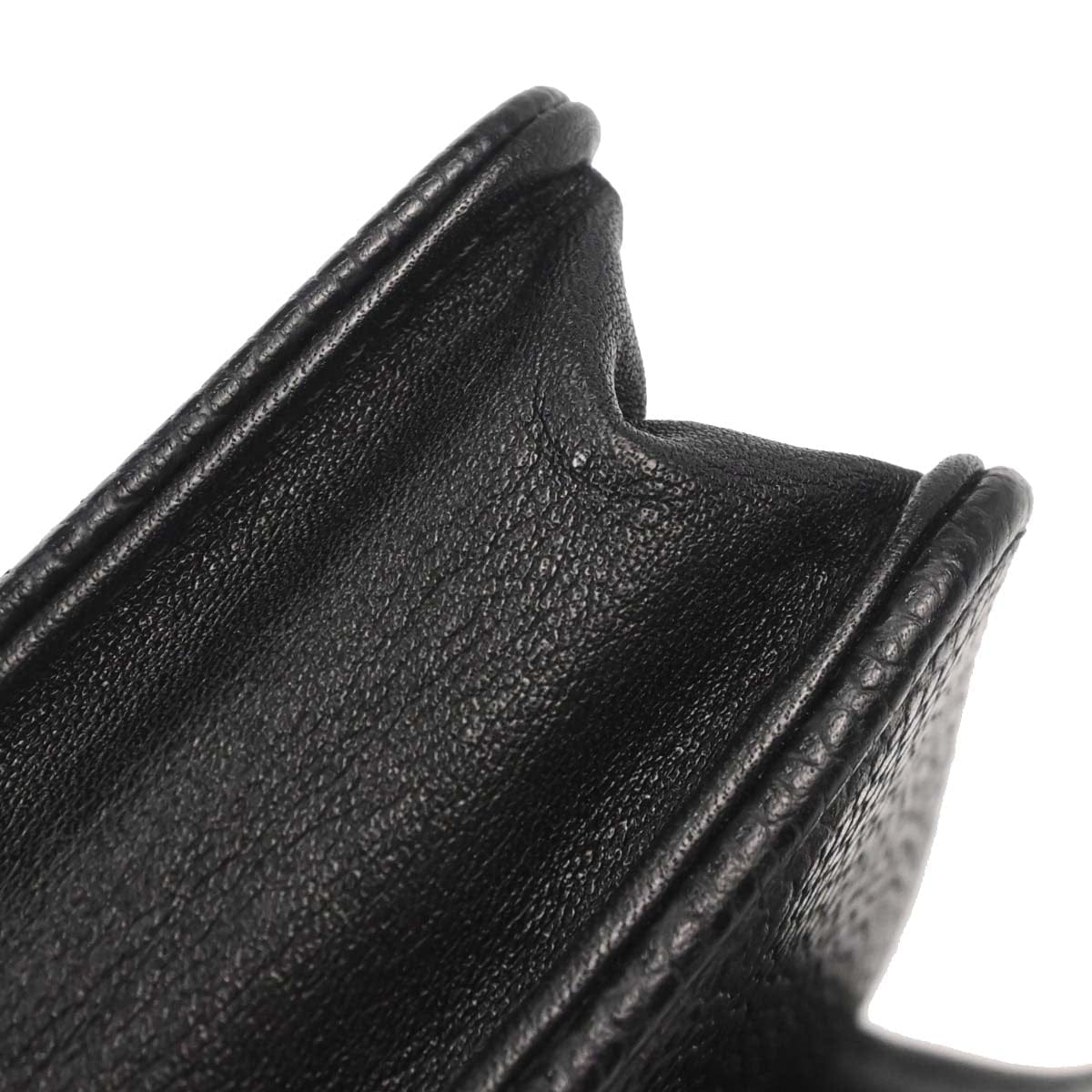 Chanel 2011 Black Caviar Timeless WOC Wallet on Chain Shoulder Bag