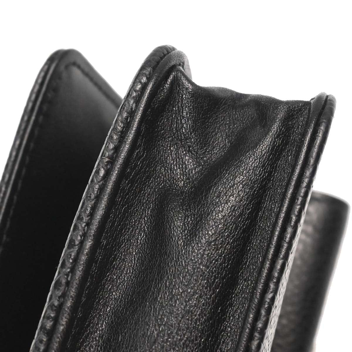 Chanel 2011 Black Caviar Timeless WOC Wallet on Chain Shoulder Bag