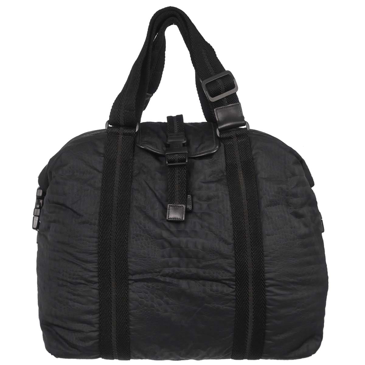 Chanel 2008 - 2009 Black Nylon Sport Line Duffle Handbag