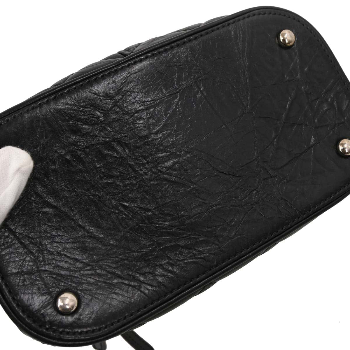 Chanel 2018 Black Calfskin PVC Aquarium Shoulder Bag