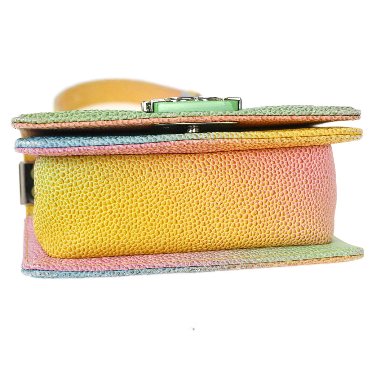 Chanel Boy Chanel 2017 Pastel Color Caviar Mini Shoulder Bag