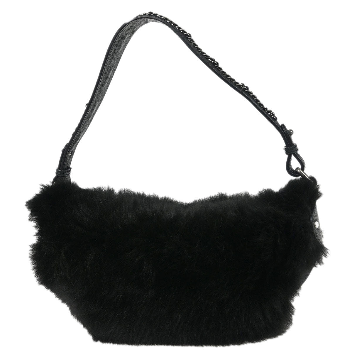 Chanel * 2005 - 2006 Black Fur Shoulder Bag