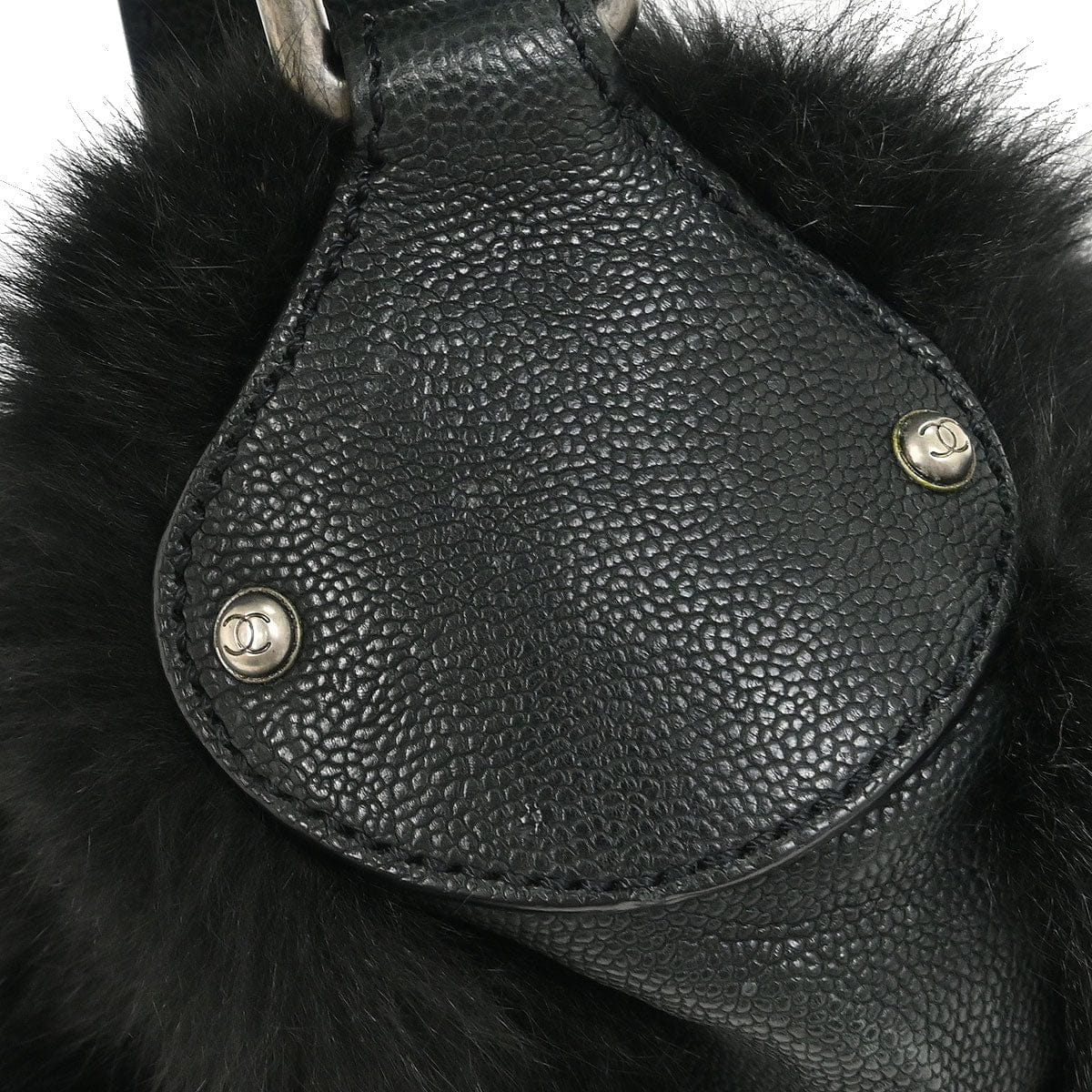 Chanel * 2005 - 2006 Black Fur Shoulder Bag