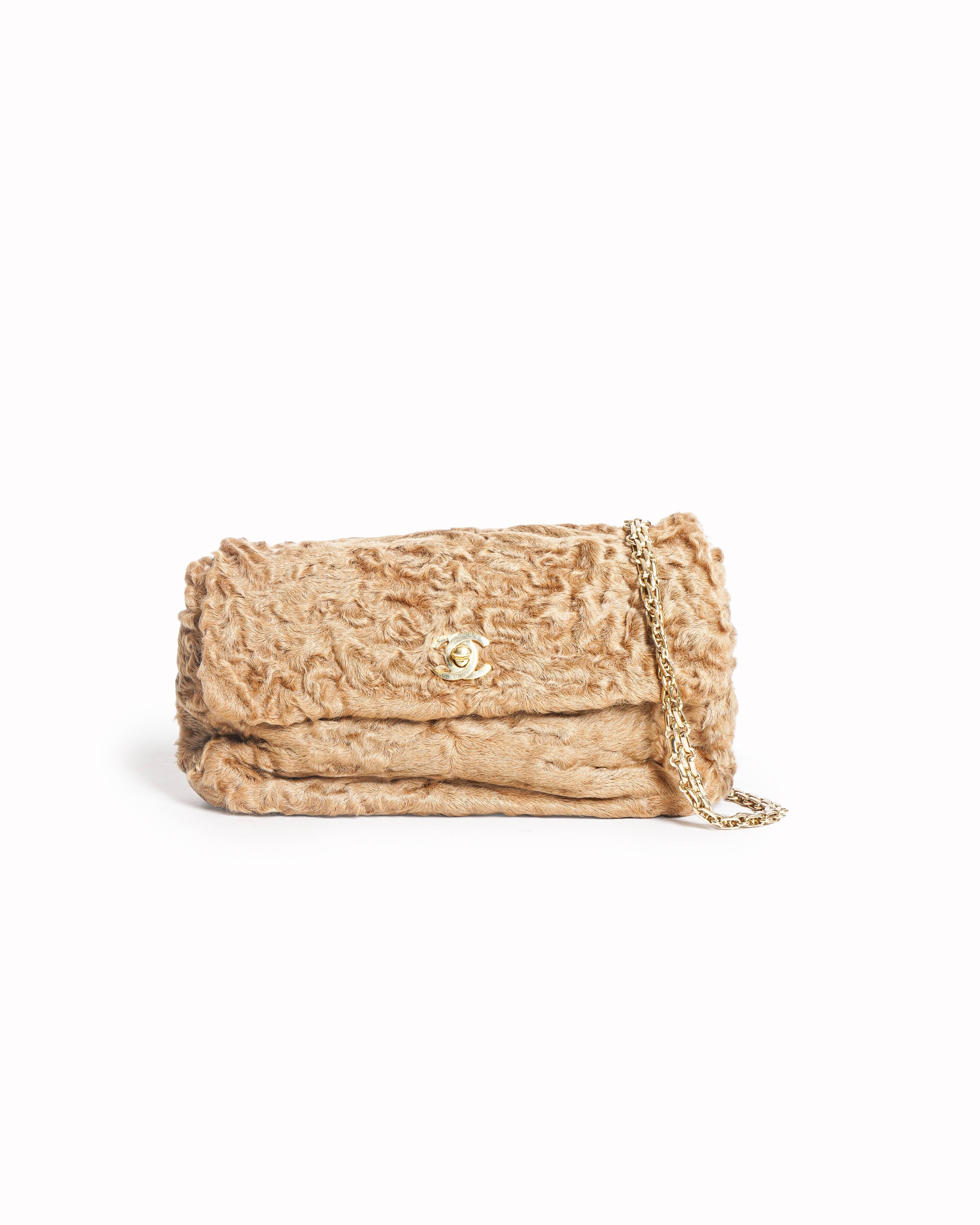 Chanel Rare Chanel Classic Exotic Persian Lambskin Flap Bag