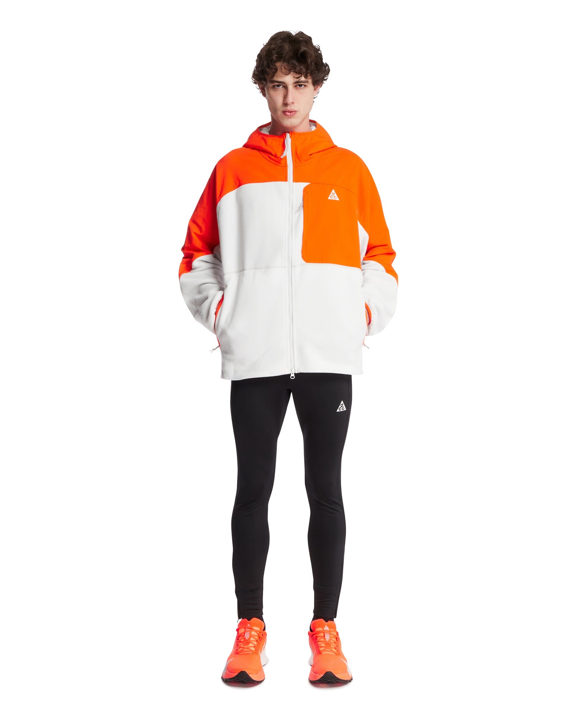 Nike Felpa con cappuccio ACG Wolf Tree Arancione