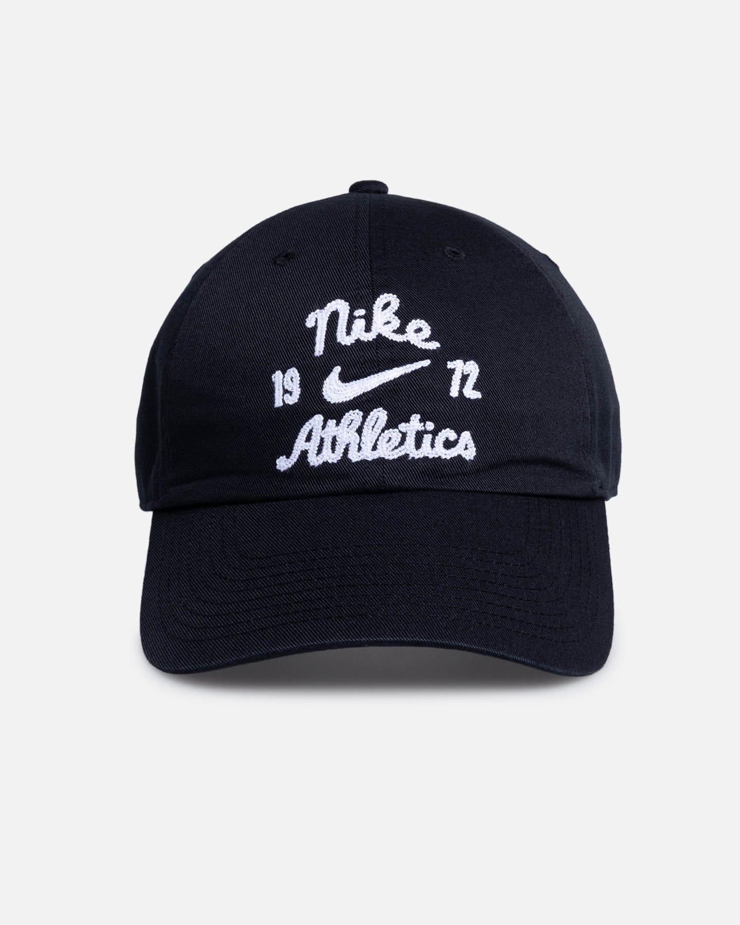 Nike Club Unstructured Strapback Cap Black/Black/White