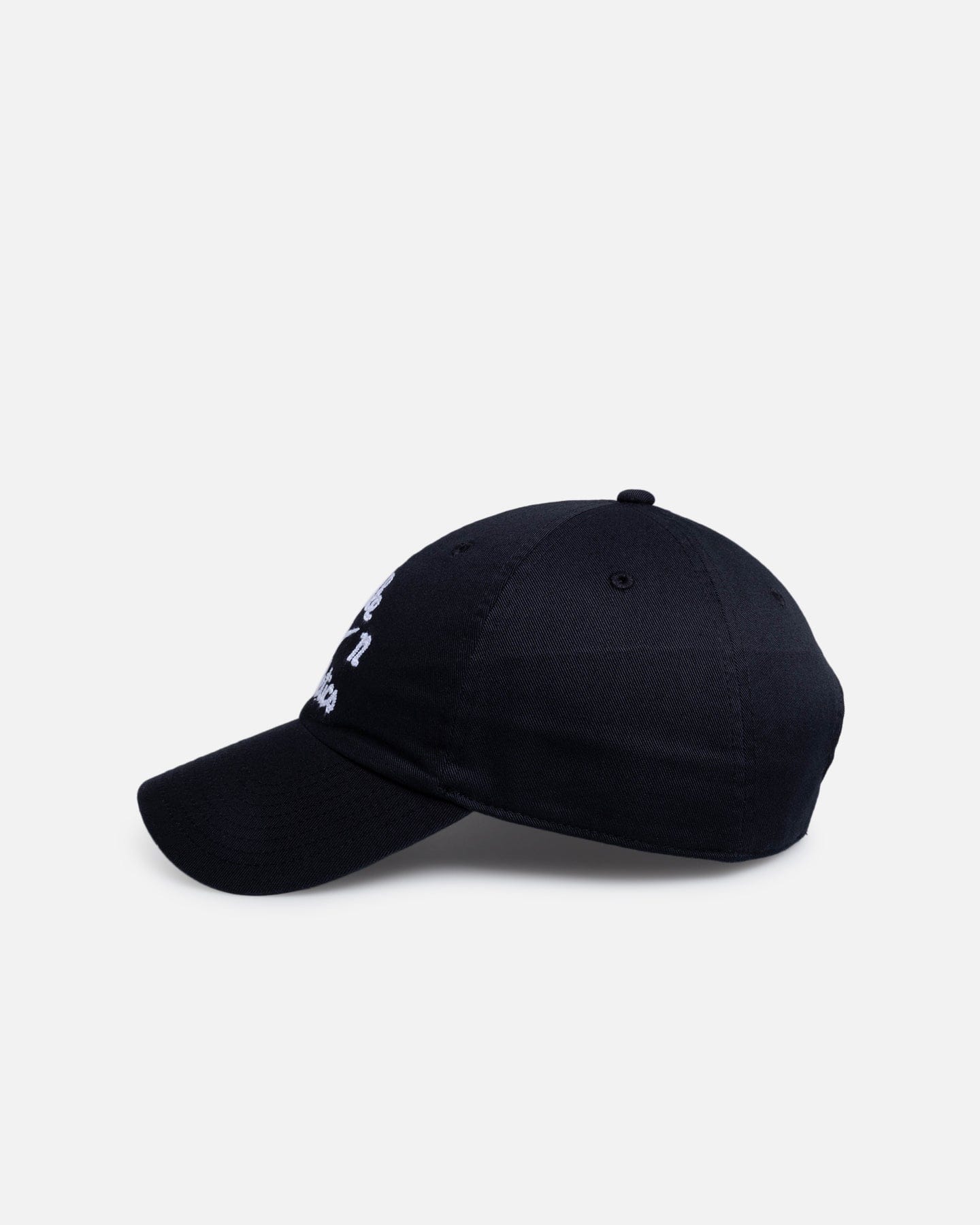 Nike Club Unstructured Strapback Cap Black/Black/White