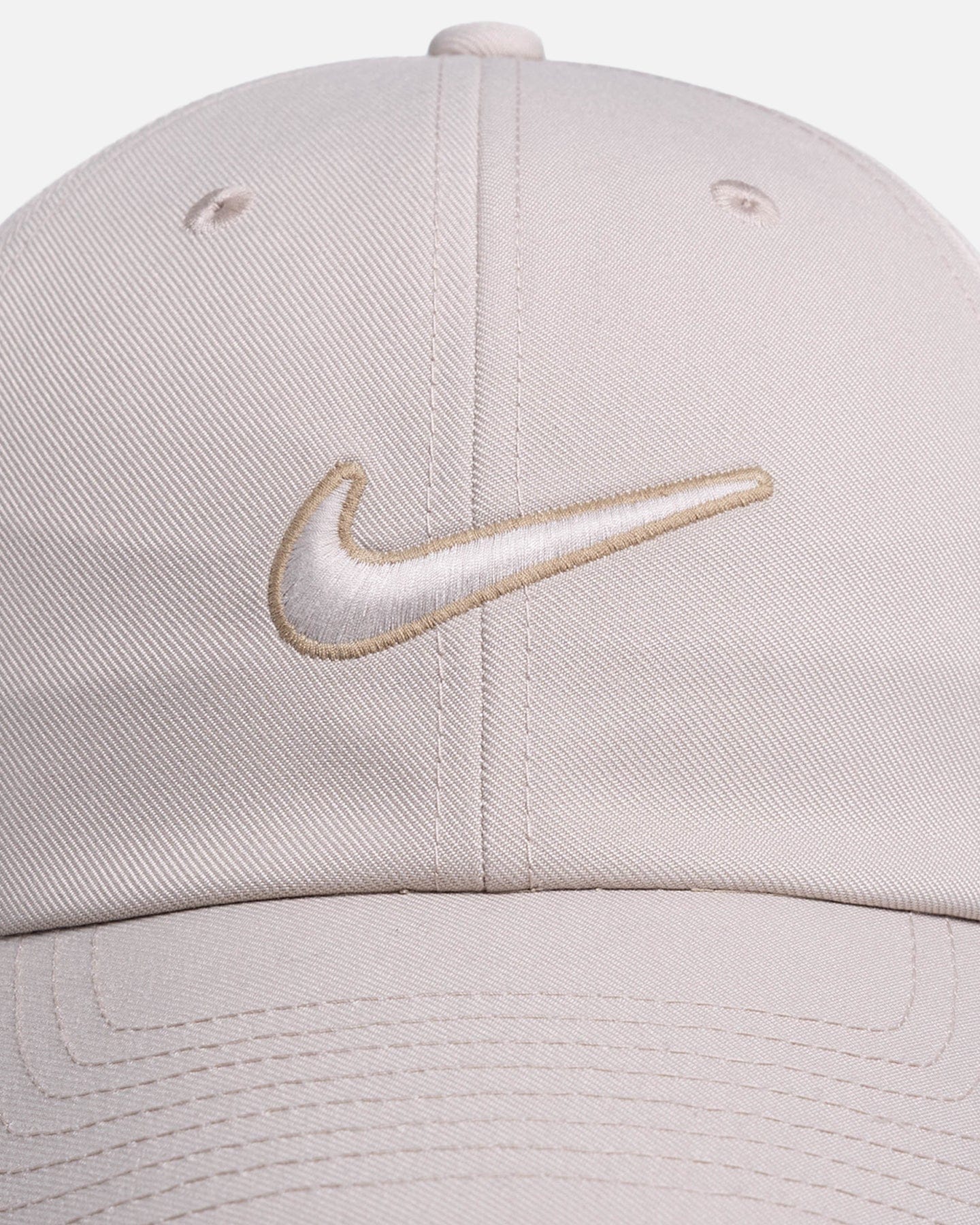 Nike Club Unstructured Swoosh Strapback Cap Cream