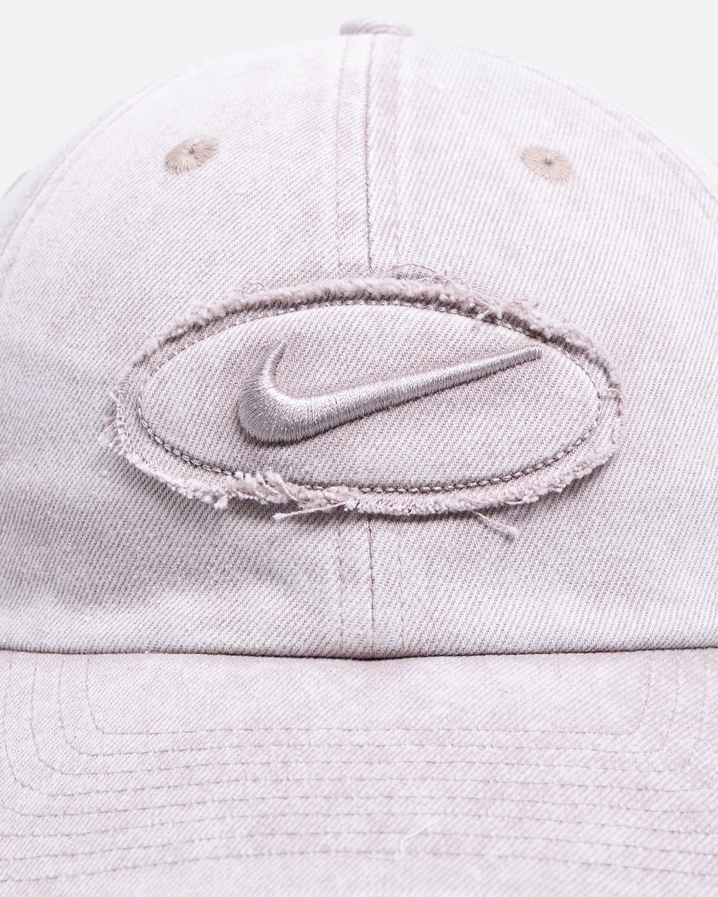 Nike Club Unstructured Denim Patch Cap Strapback College Grey
