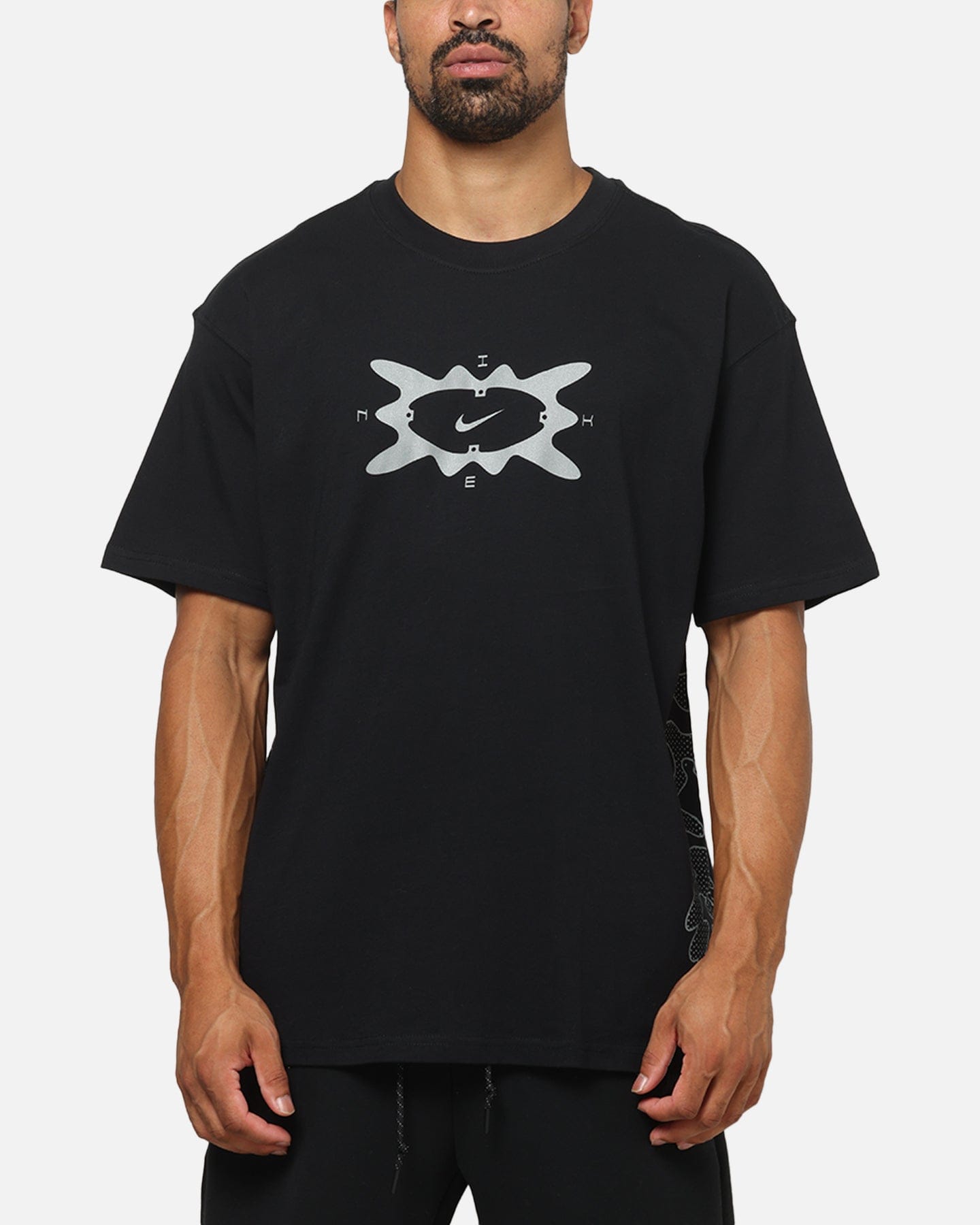 Nike Sportswear Reflective Cycle T - Shirt Black