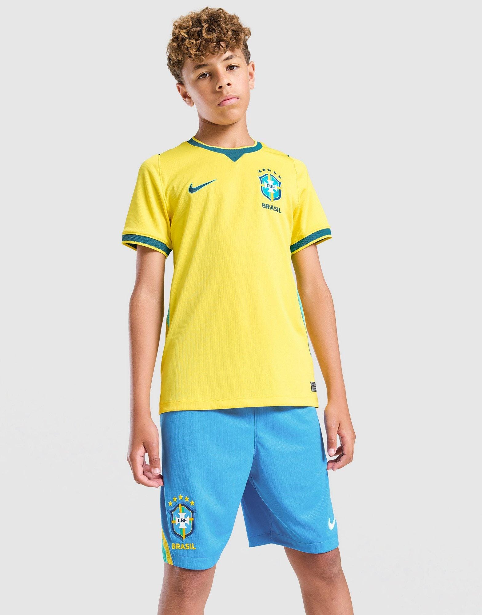 Nike Brazil 2026 Home Shorts Junior