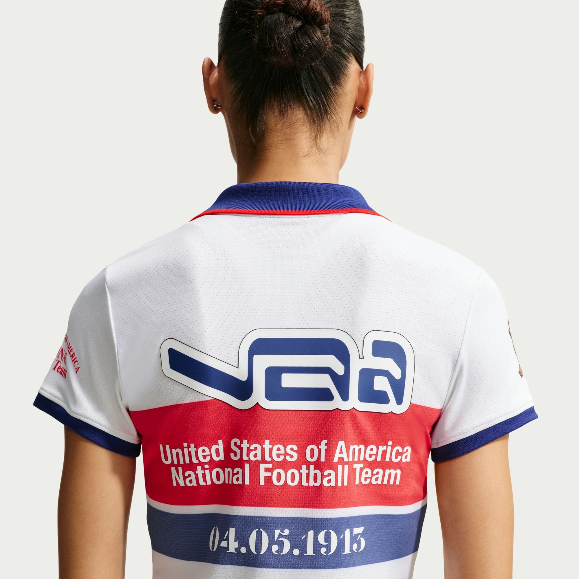 Nike Womens USA x V.A.A. Polo Shirt White