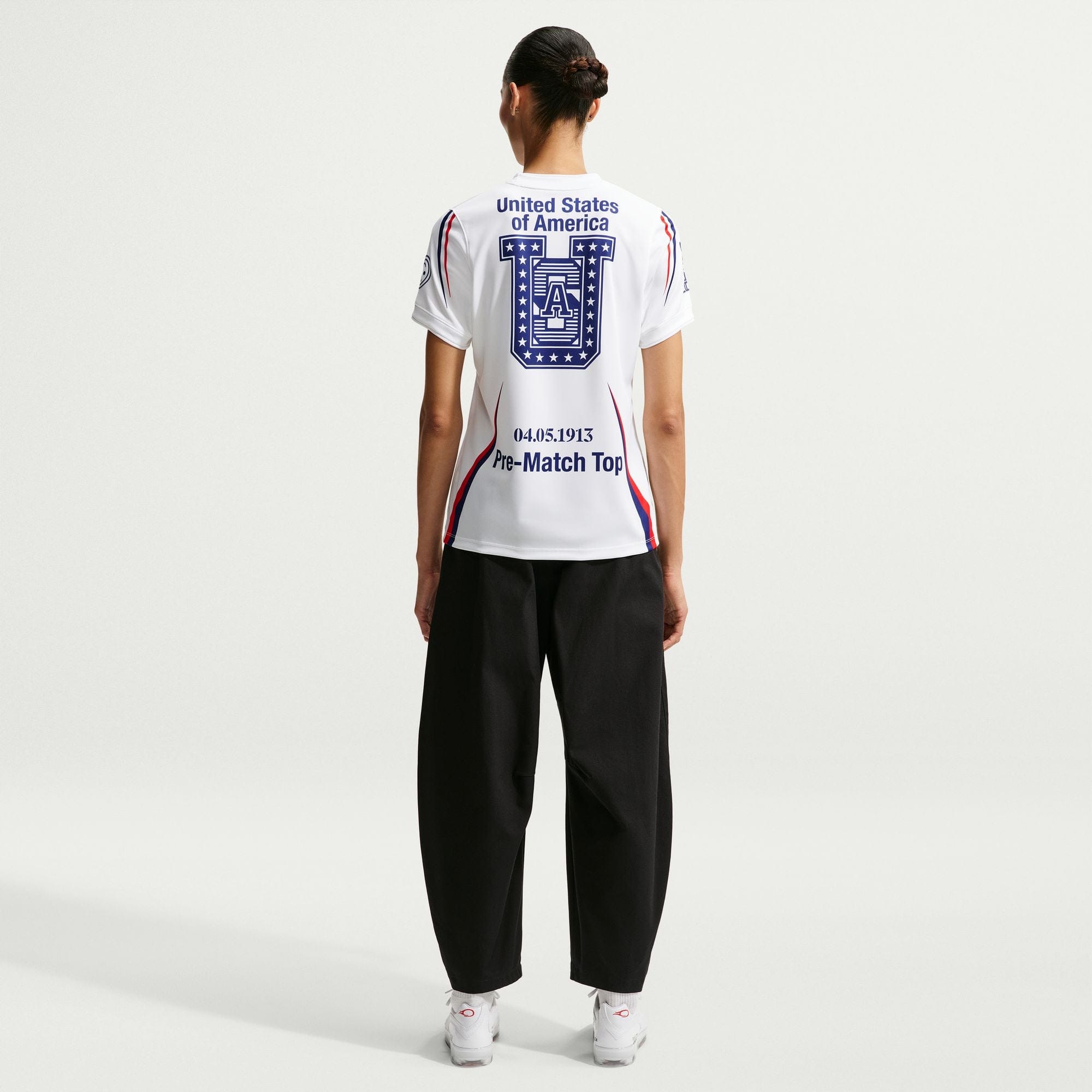Nike Womens Nike USA x V.A.A. Short - Sleeve Soccer Jersey