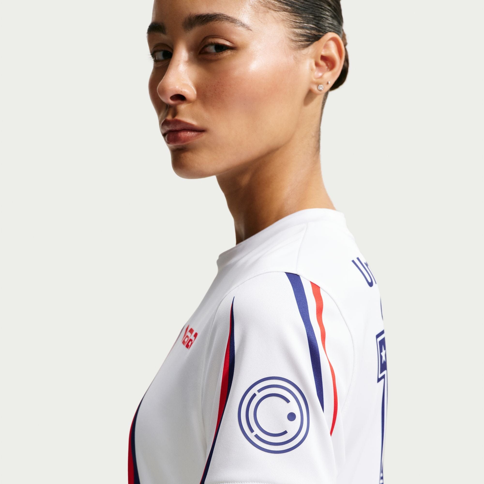 Nike Womens Nike USA x V.A.A. Short - Sleeve Soccer Jersey
