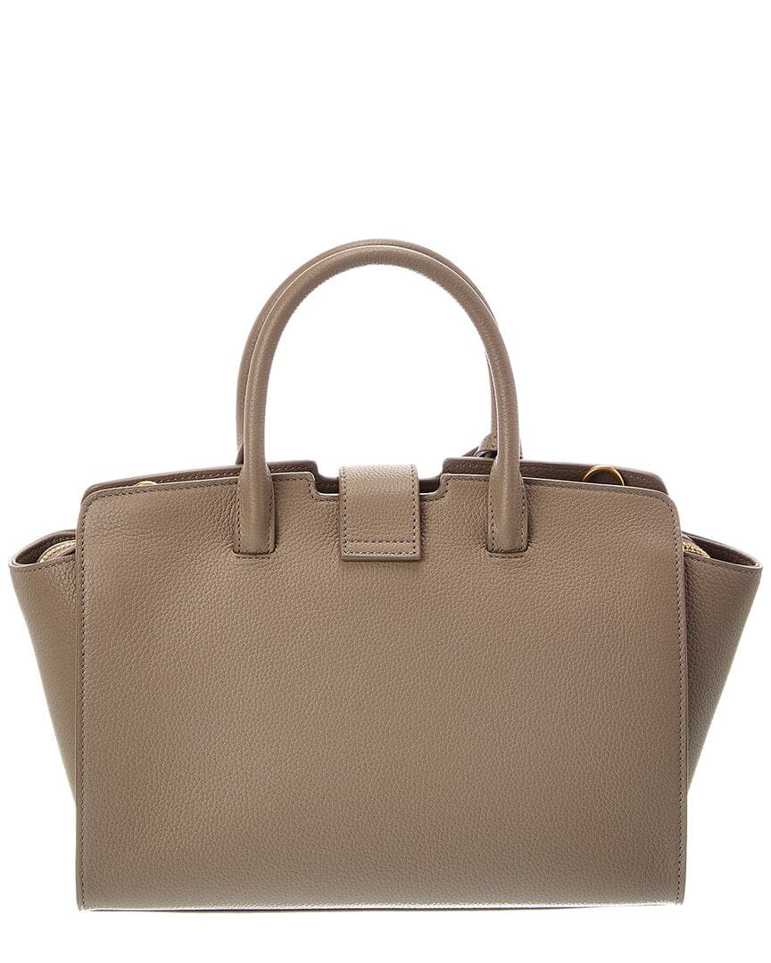 Saint Laurent Downtown Cabas Leather Tote